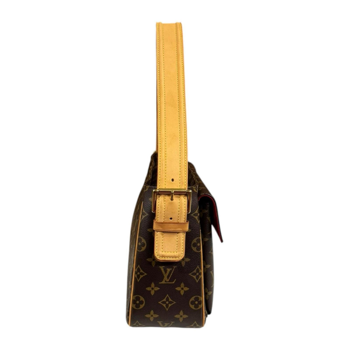 Louis Vuitton Brown Monogram Shoulder Bag (Pre-Owned)