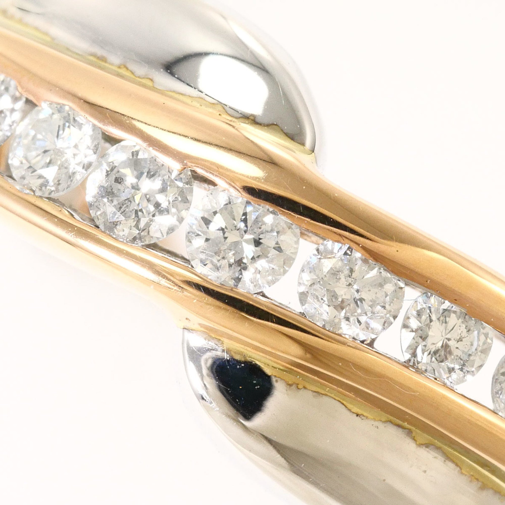 Unbranded Pink Gold White Gold Pink Gold (18K) White Gold (18K) Band Ring (Pre-Owned)
