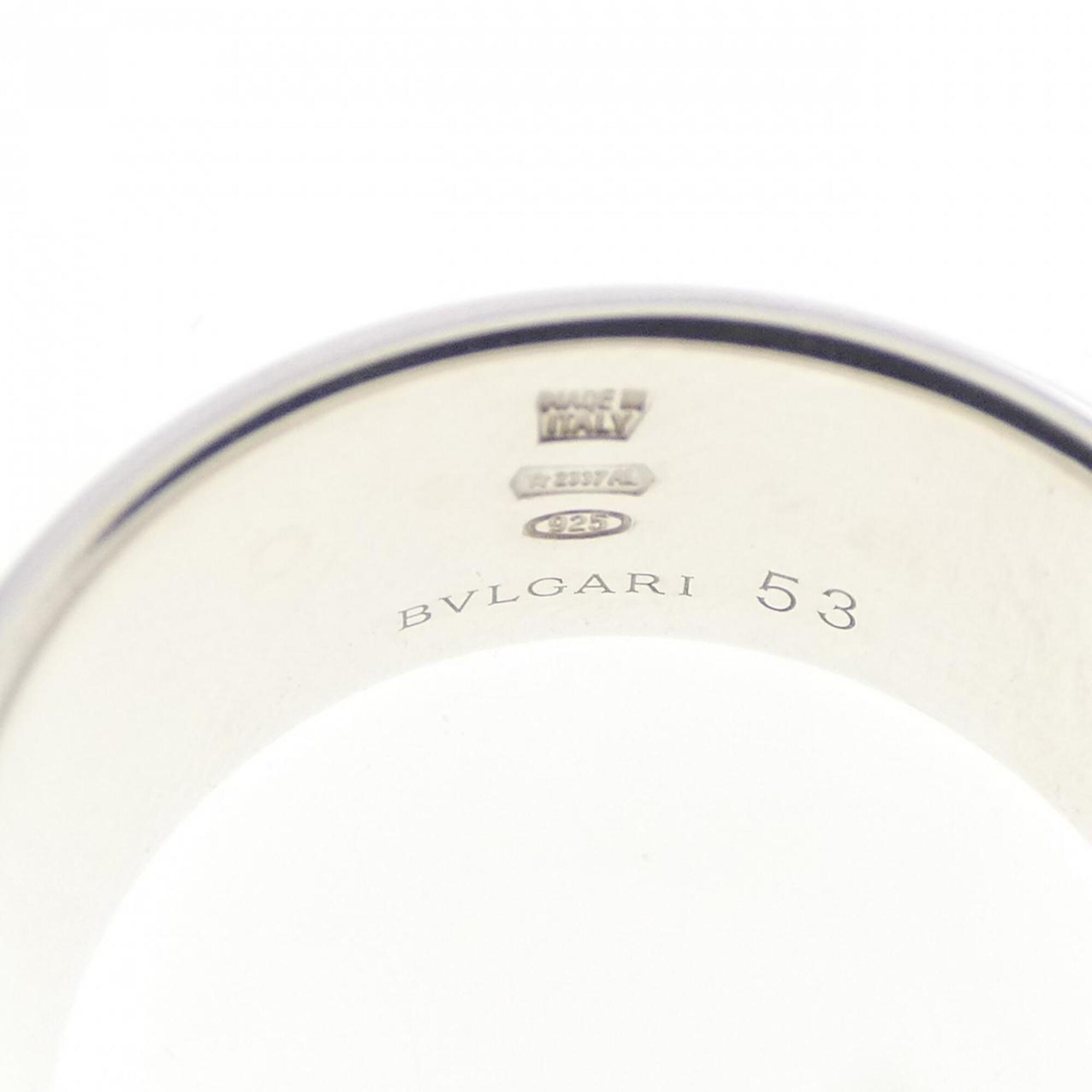 Bvlgari Silver 925 Band Ring (Pre-Owned)
