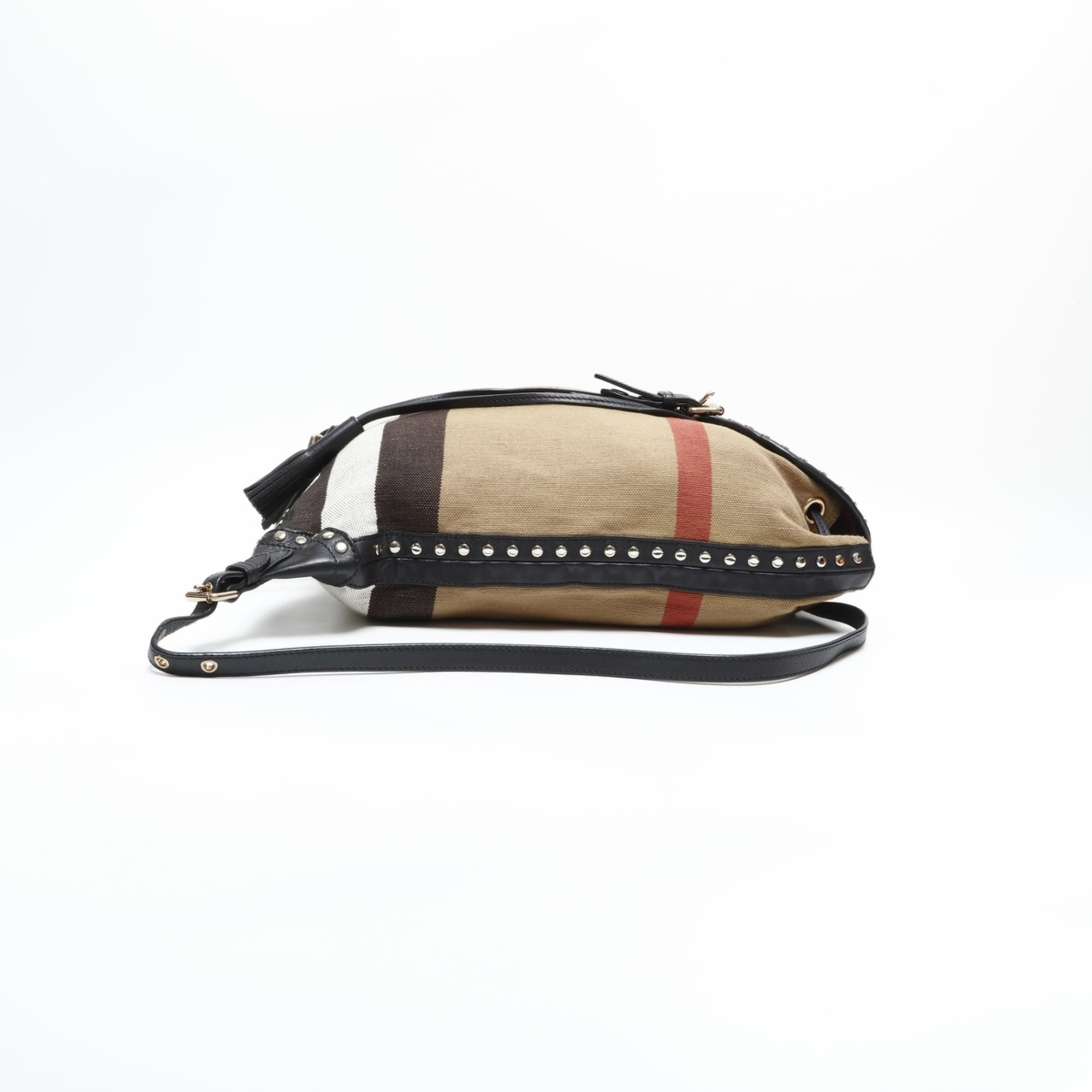 Burberry Beige Canvas Backpack (Pre-Owned)