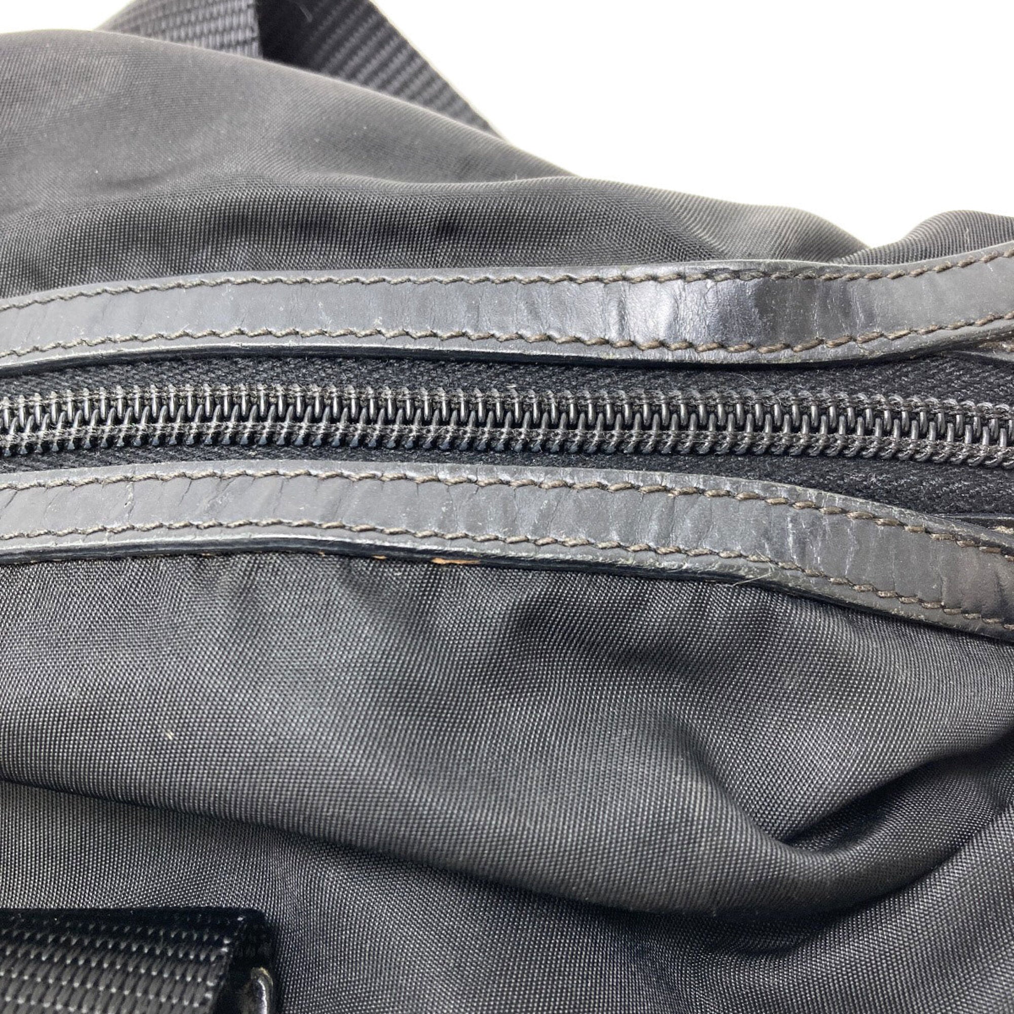 Prada Black Nylon Tote Bag (Pre-Owned)