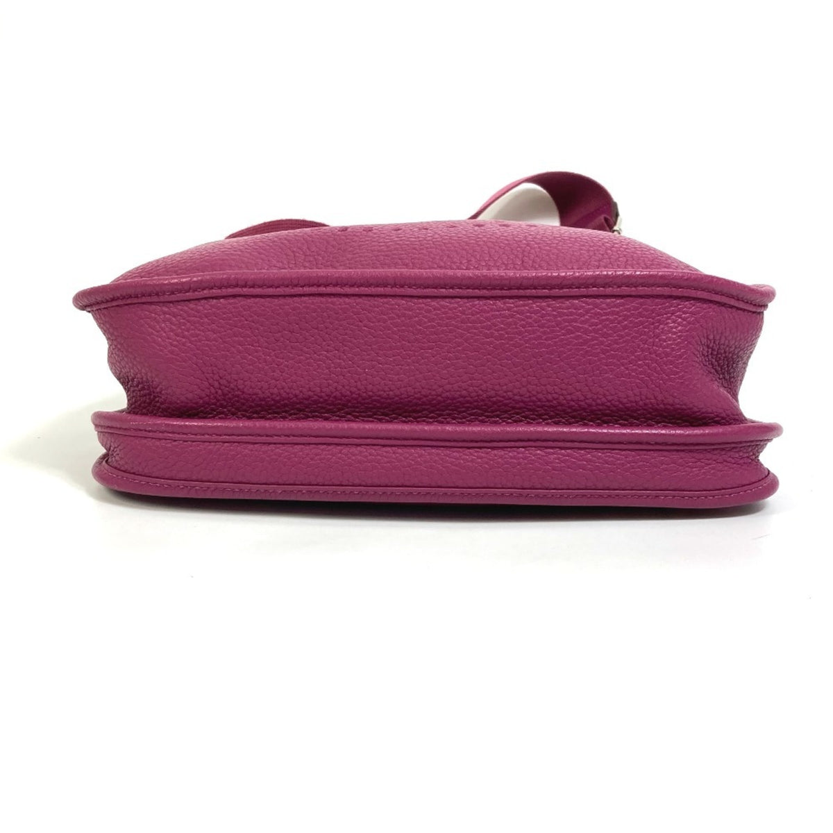 Hermes Purple Tosca Taurillon Clemence Leather Shoulder Bag (Pre-Owned)