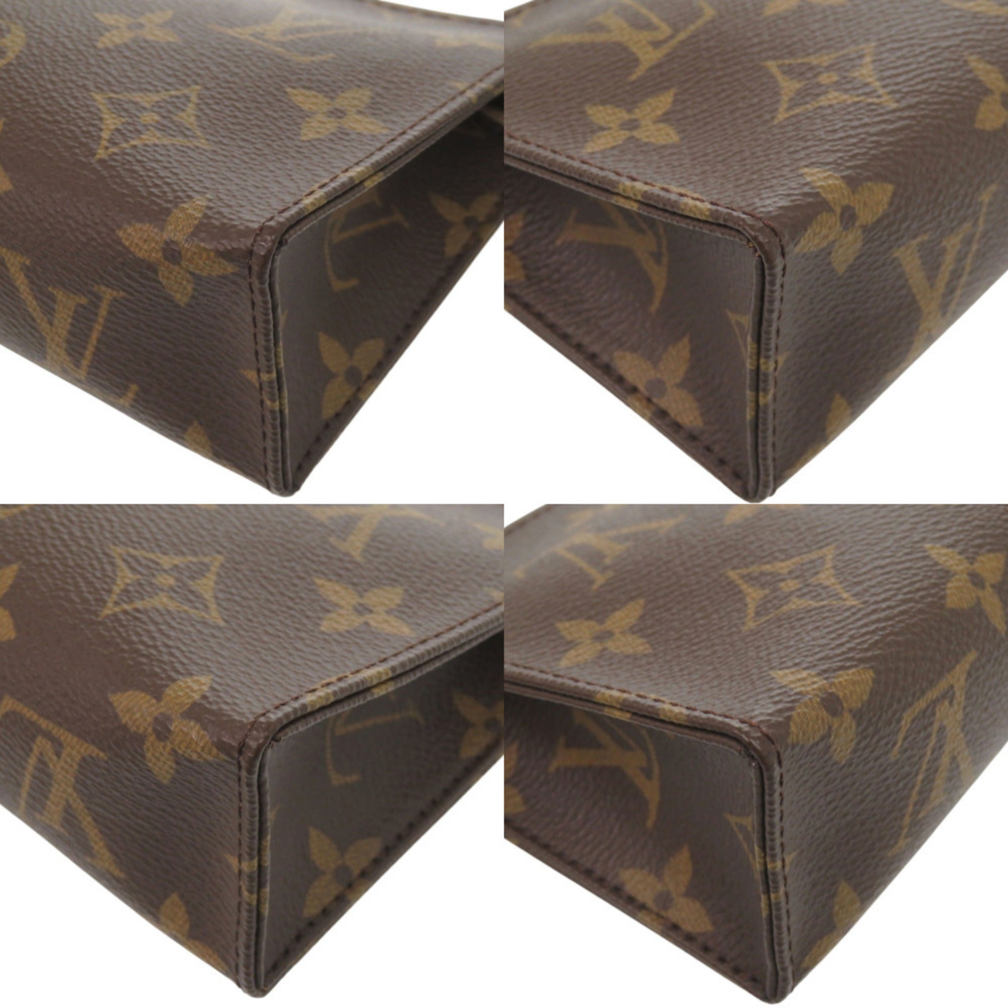 Louis Vuitton Brown Monogram Monogram Pouch (Pre-Owned)