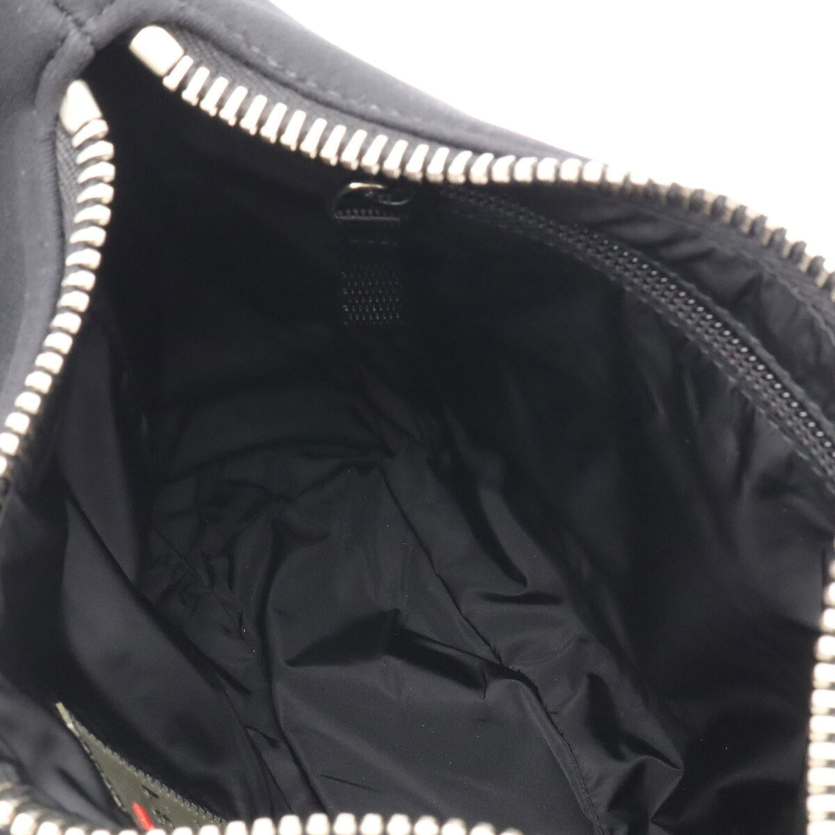 Prada Black Nero Neoprene Handbag Shoulder Bag (Pre-Owned)