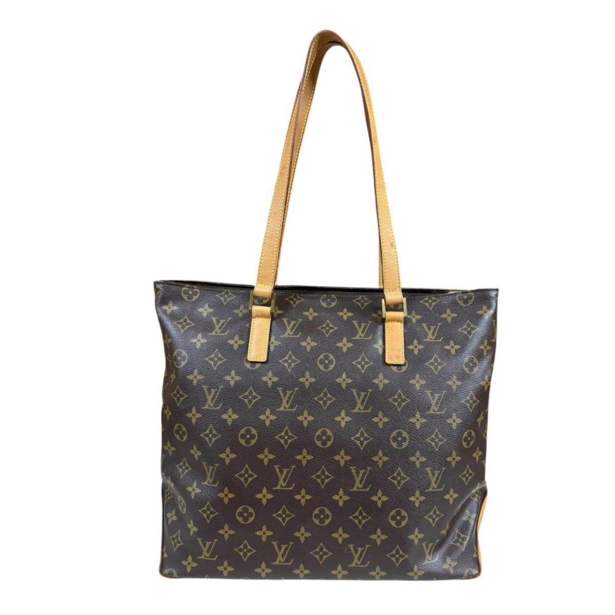 Louis Vuitton Brown Monogram Canvas Tote Bag (Pre-Owned)