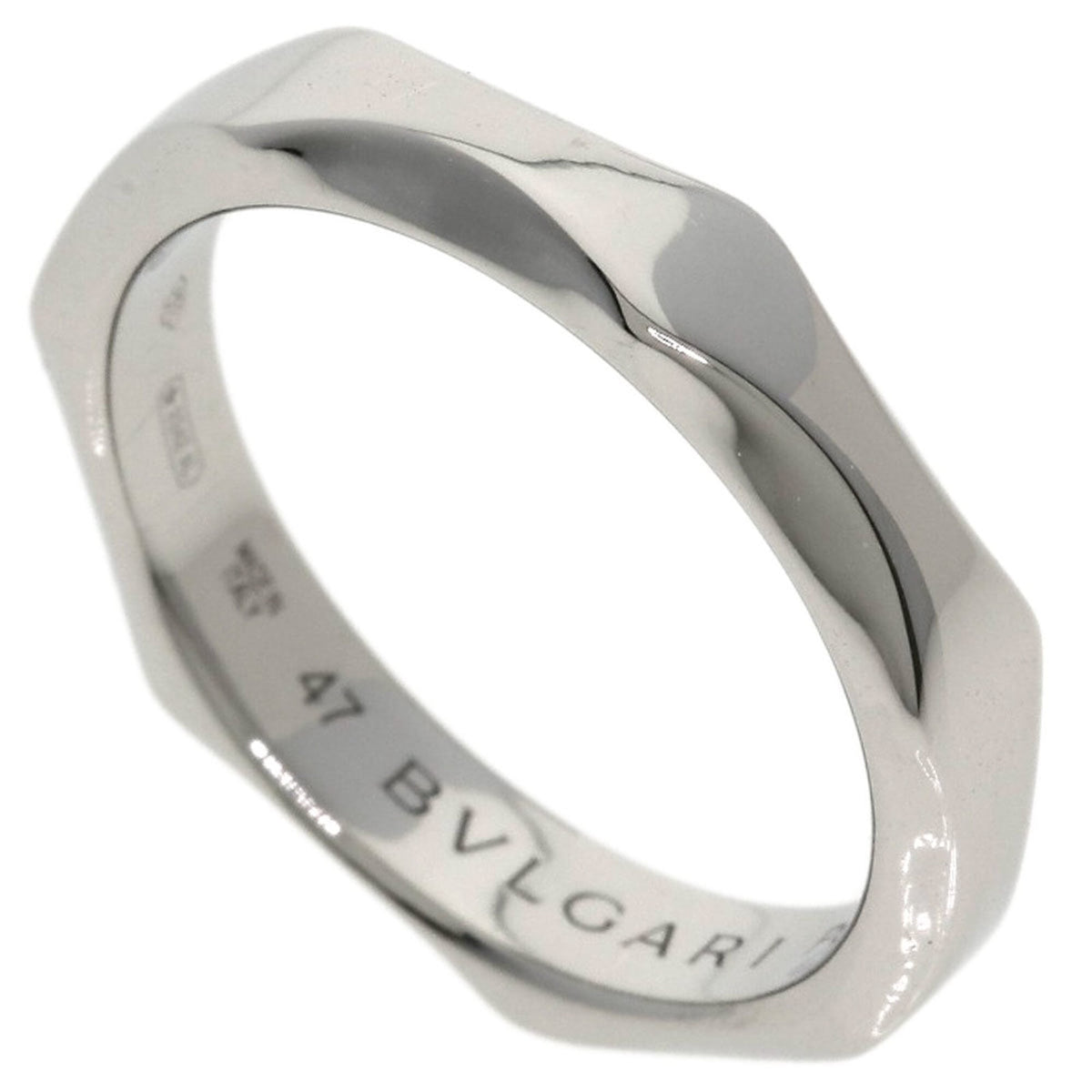 Bvlgari Platinum 950 Band Ring (Pre-Owned)