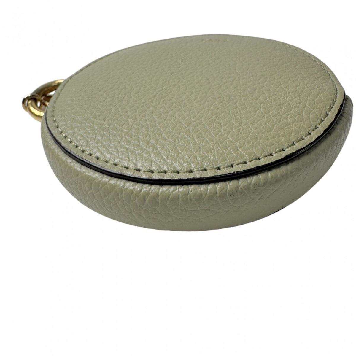 Chloé Green Leather Coin Purse/Coin Case (Pre-Owned)