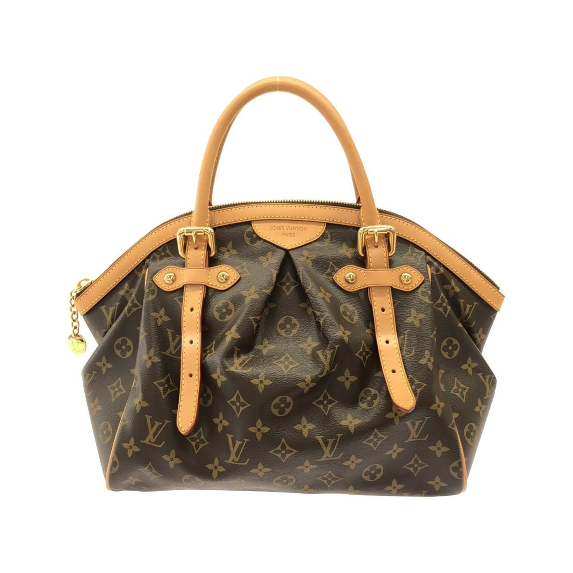 Louis Vuitton Marron Coated Canvas Shoulder Bag (Pre-Owned)