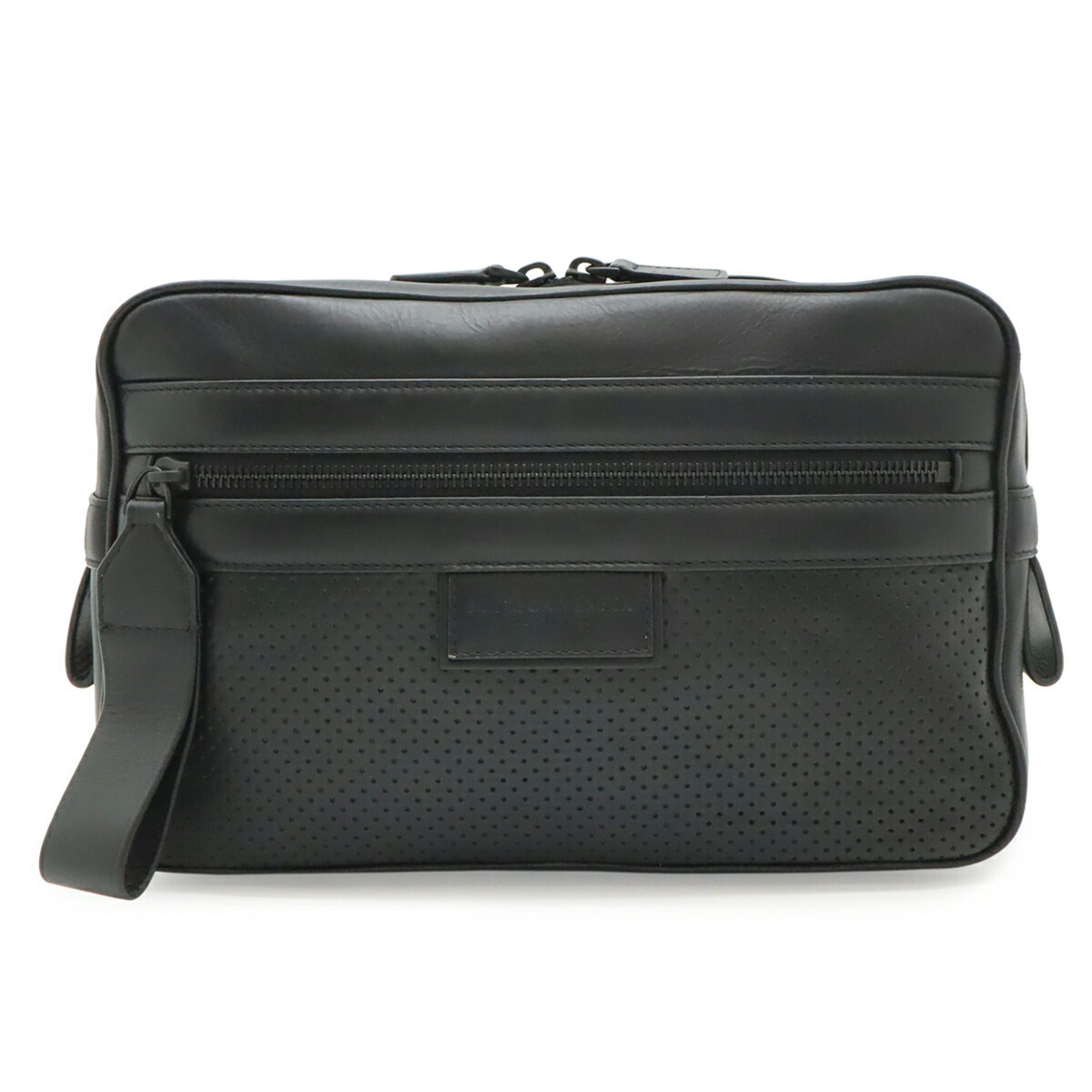 Bottega Veneta Black Leather Sling Bag (Pre-Owned)