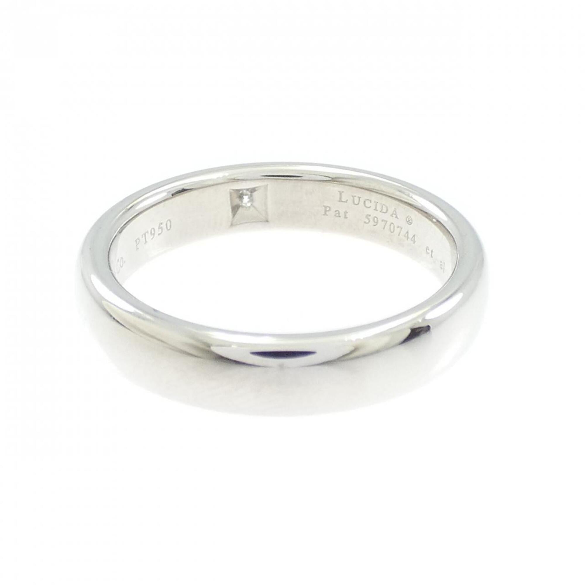 Tiffany Platinum 950 Band Ring (Pre-Owned)