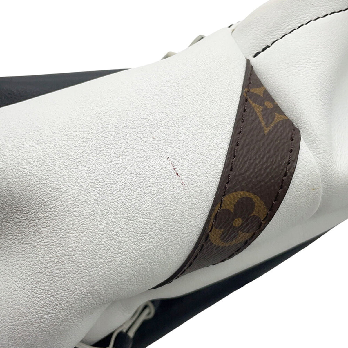 Louis Vuitton Monogram Multi-Color White Monogram Leather Backpack (Pre-Owned)