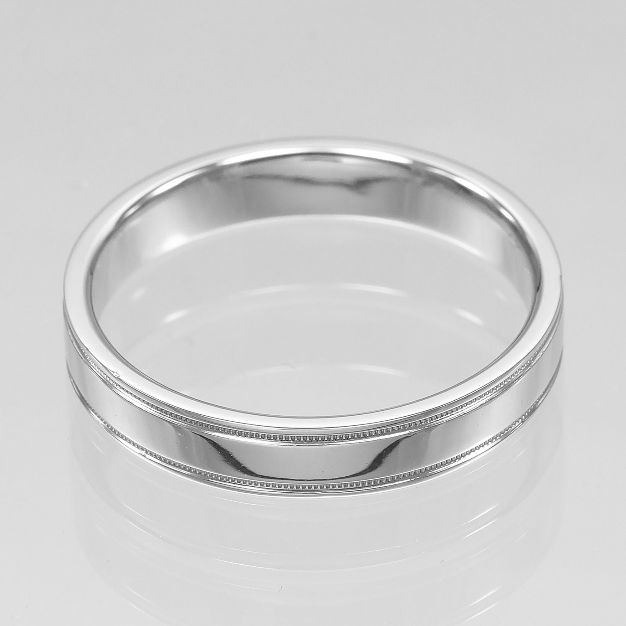 Tiffany Platinum 950 Band Ring (Pre-Owned)
