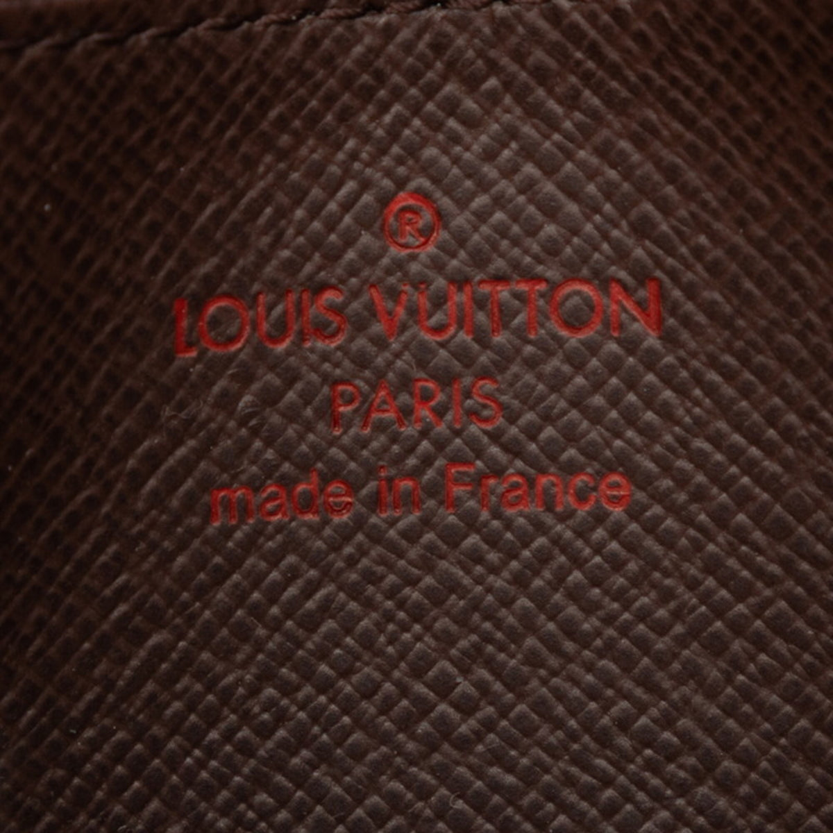 Louis Vuitton Brown Pvc Leather Coin Purse/Coin Case (Pre-Owned)