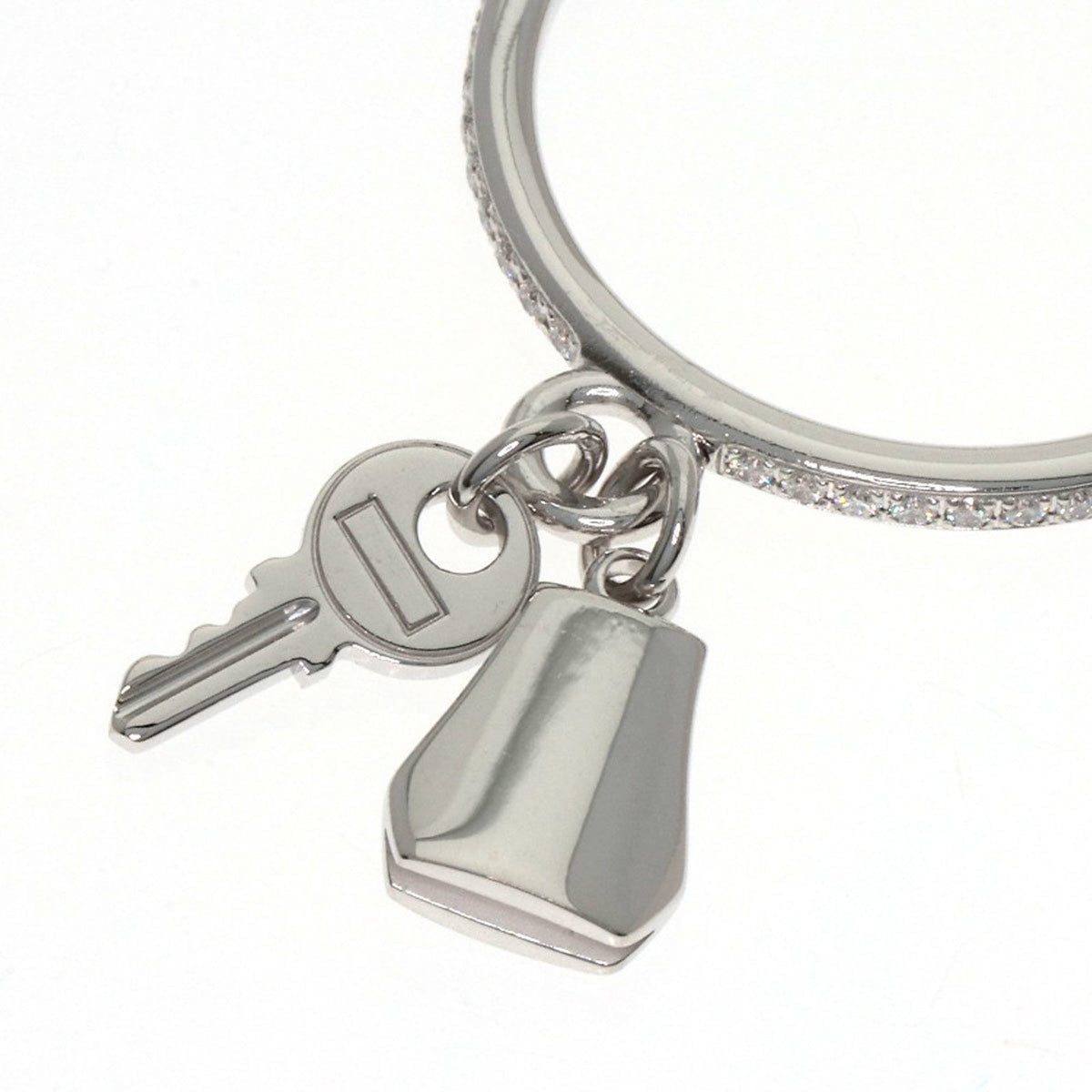 Hermes White Gold (18K) Band Ring (Pre-Owned)