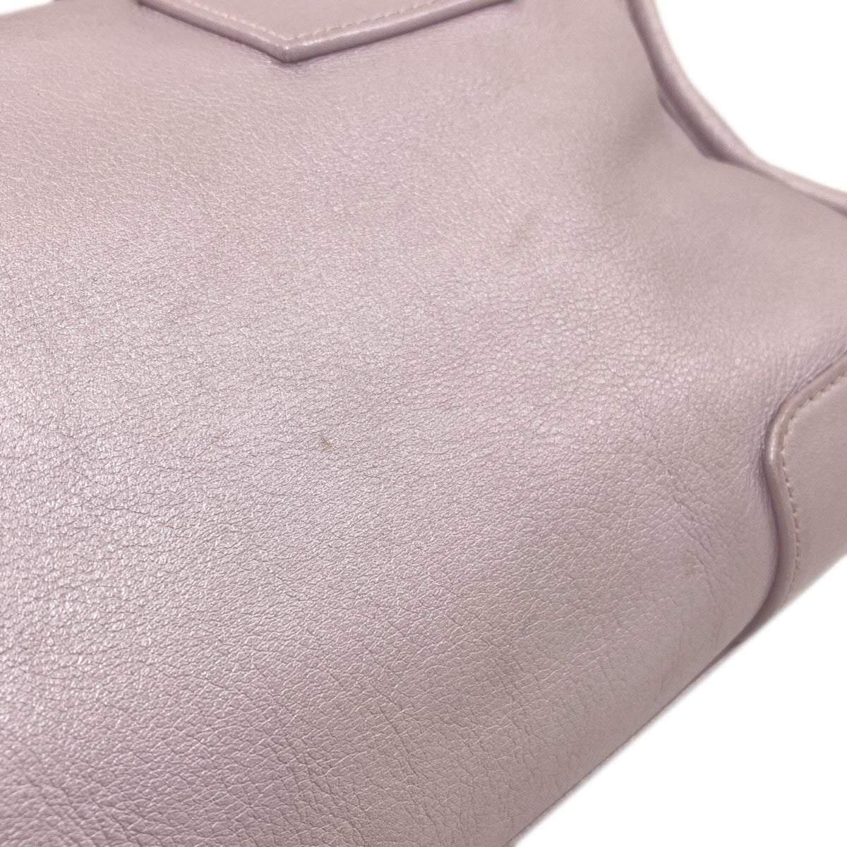 Loewe Purple Leather Handbag (Pre-Owned)