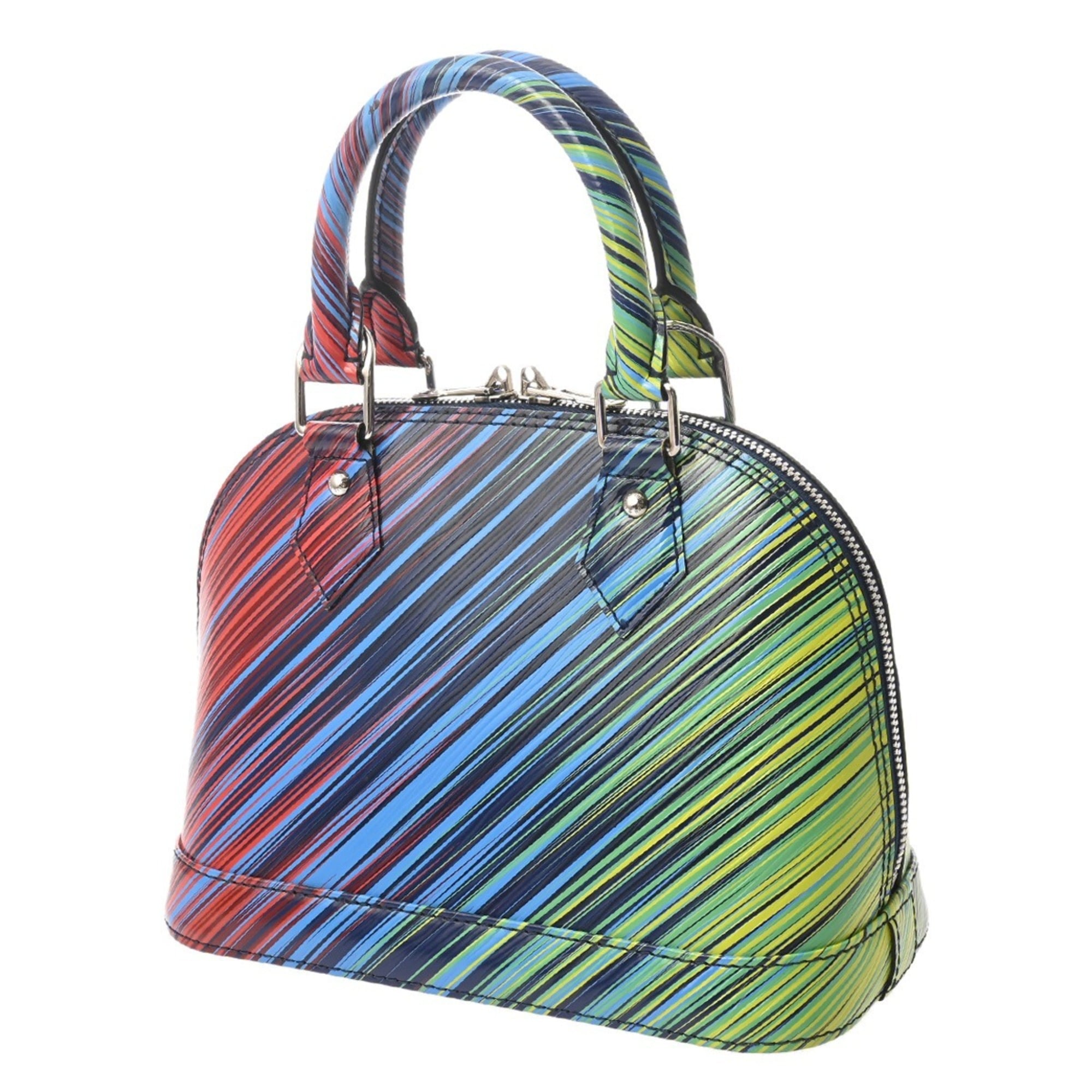 Louis Vuitton Blue Multi-Color Epi Leather Handbag (Pre-Owned)