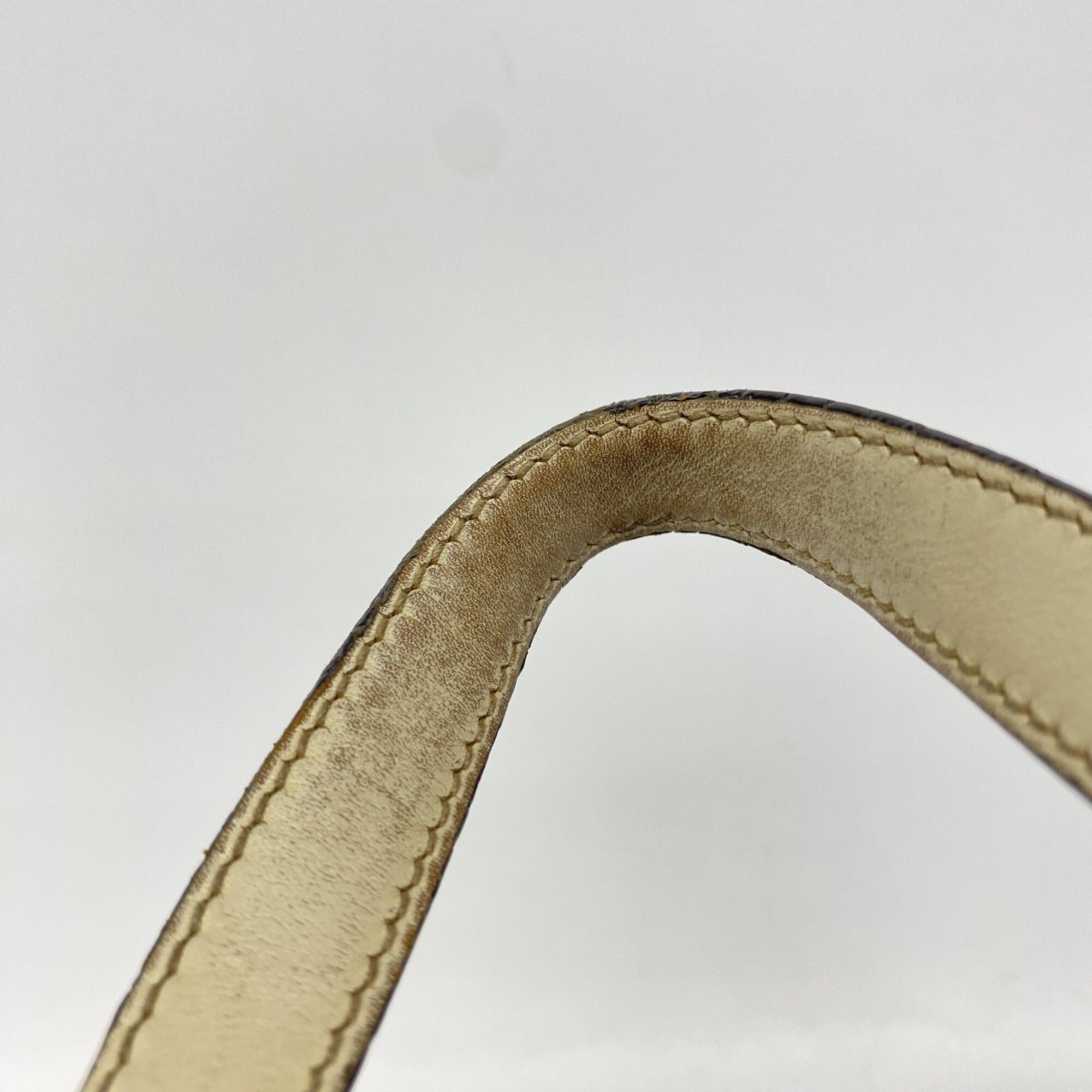 Gucci Beige Canvas Tote Bag (Pre-Owned)