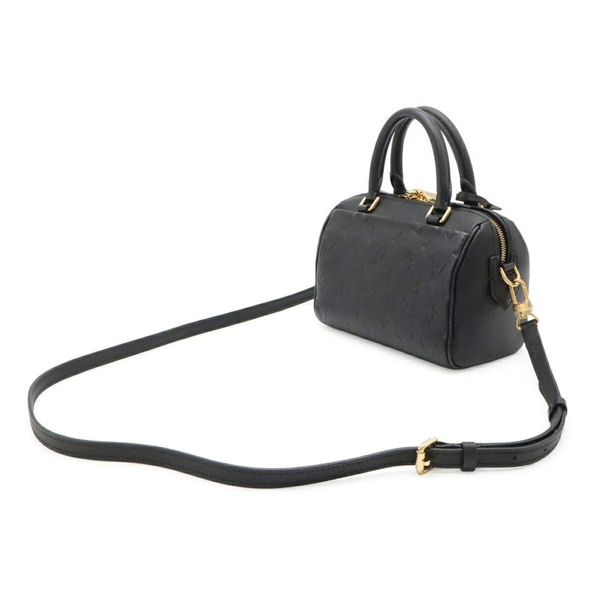 Louis Vuitton Noir Monogram Empreinte Leather Handbag Shoulder Bag (Pre-Owned)