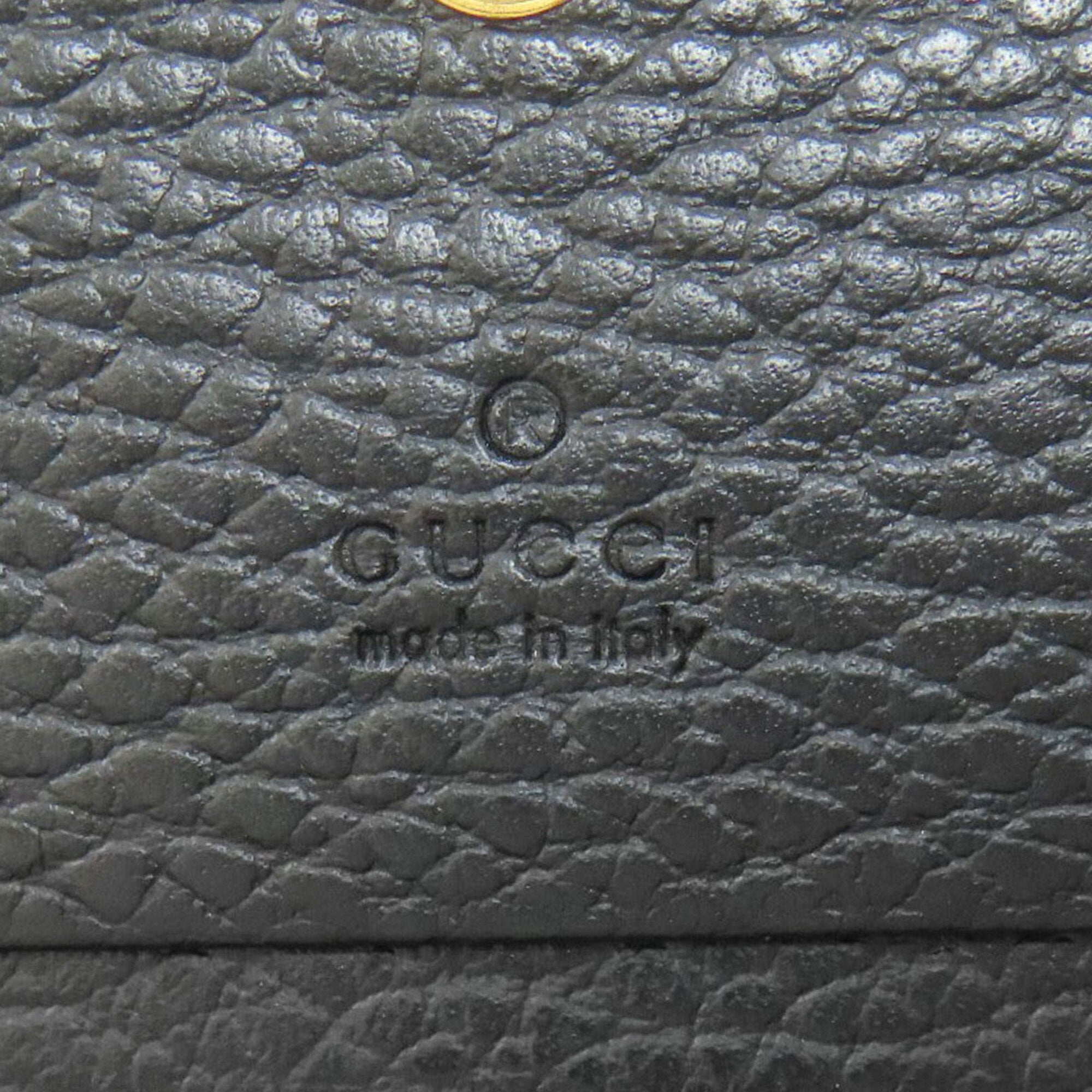 Gucci Black Leather Wallet (Bi-Fold) (Pre-Owned)