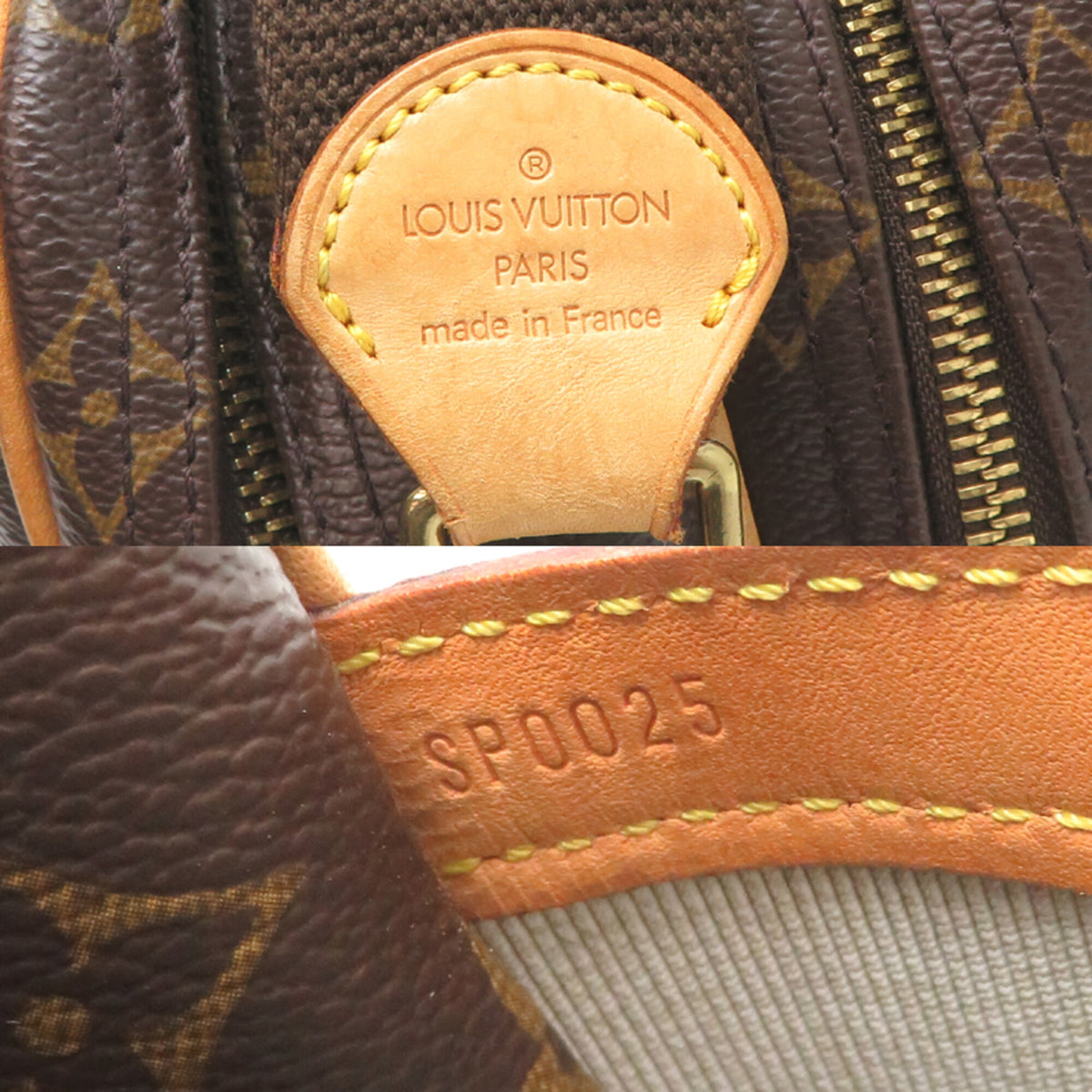 Louis Vuitton Brown Monogram Shoulder Bag (Pre-Owned)