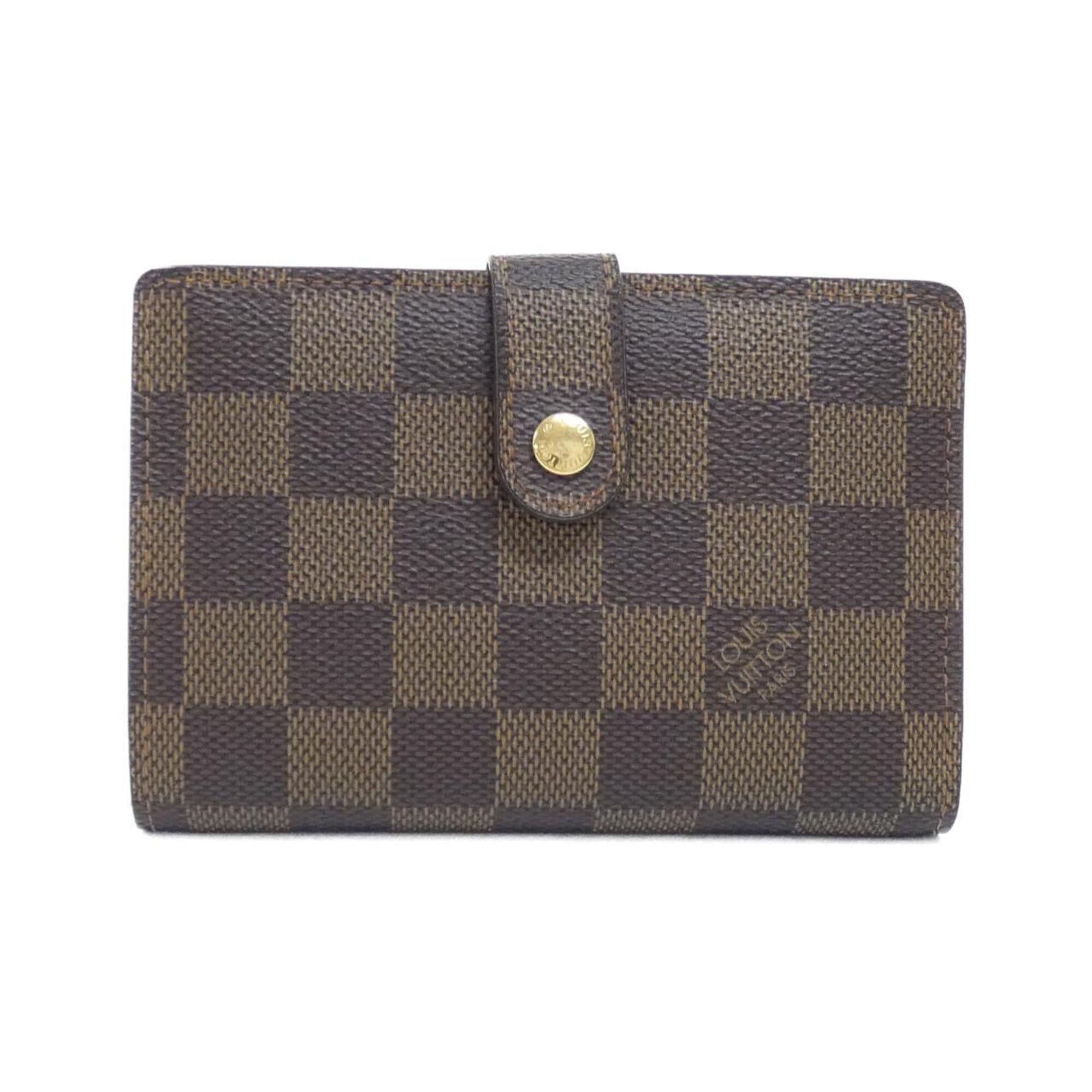 Louis Vuitton Ebene Coated Canvas Wallet (Bi-Fold) (Pre-Owned)