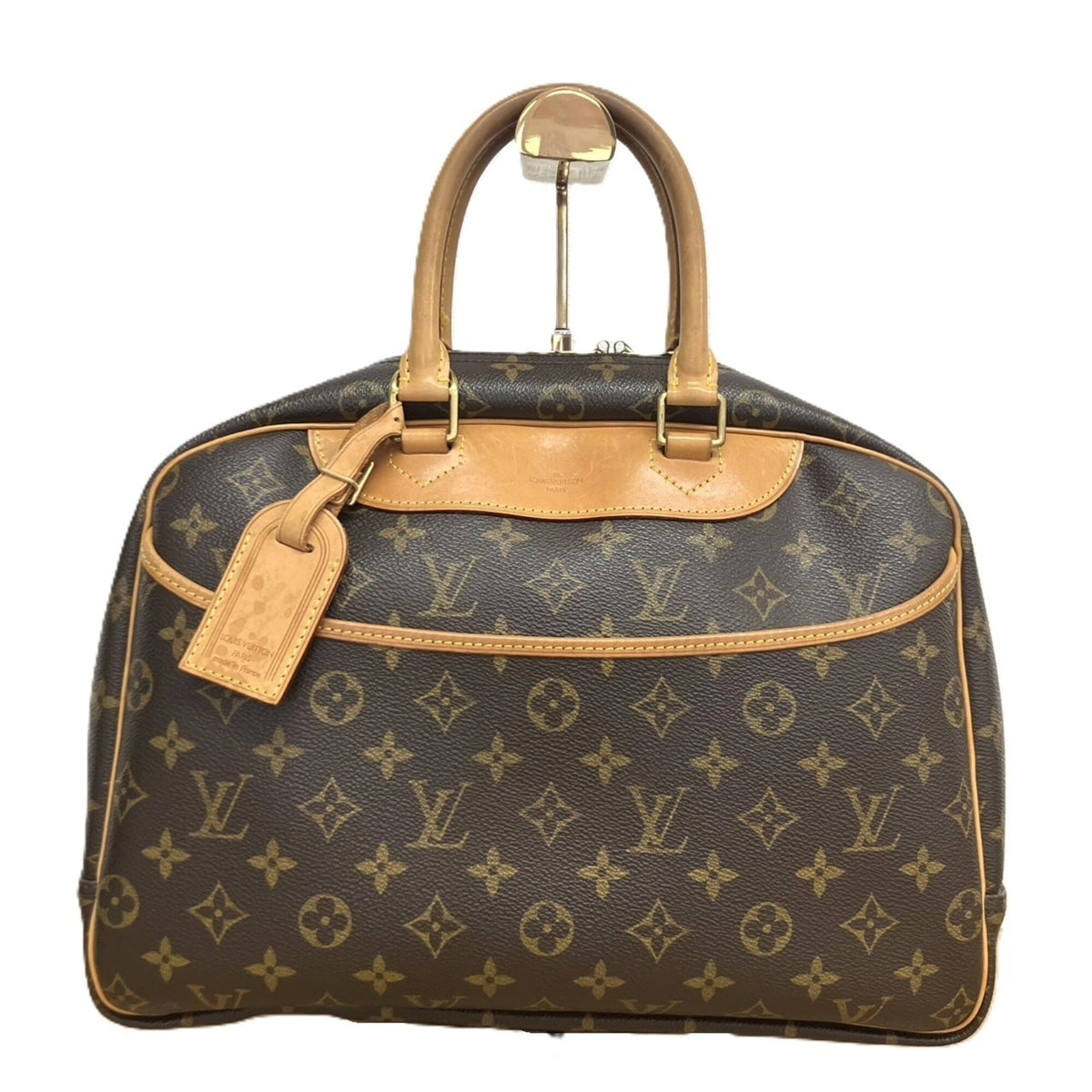 Louis Vuitton Monogram Brown Pvc Handbag (Pre-Owned)
