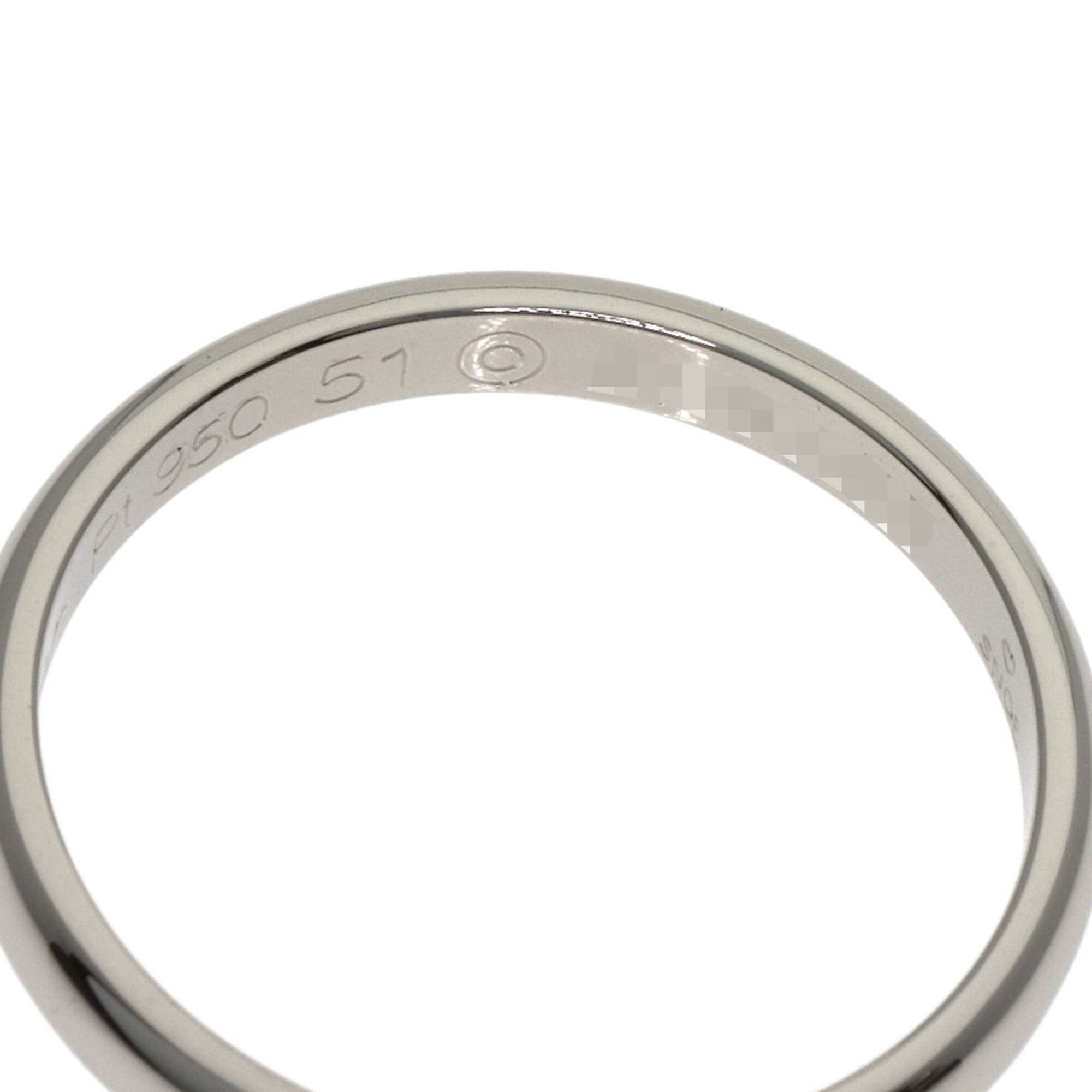 Cartier Platinum 950 Band Ring (Pre-Owned)
