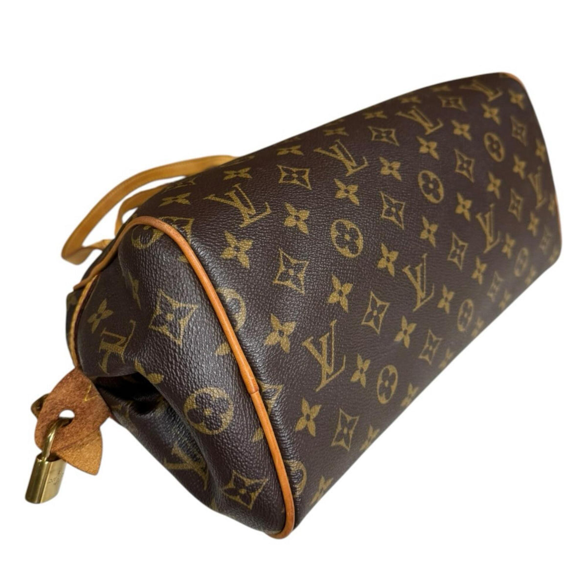 Louis Vuitton Brown Monogram Canvas Shoulder Bag (Pre-Owned)