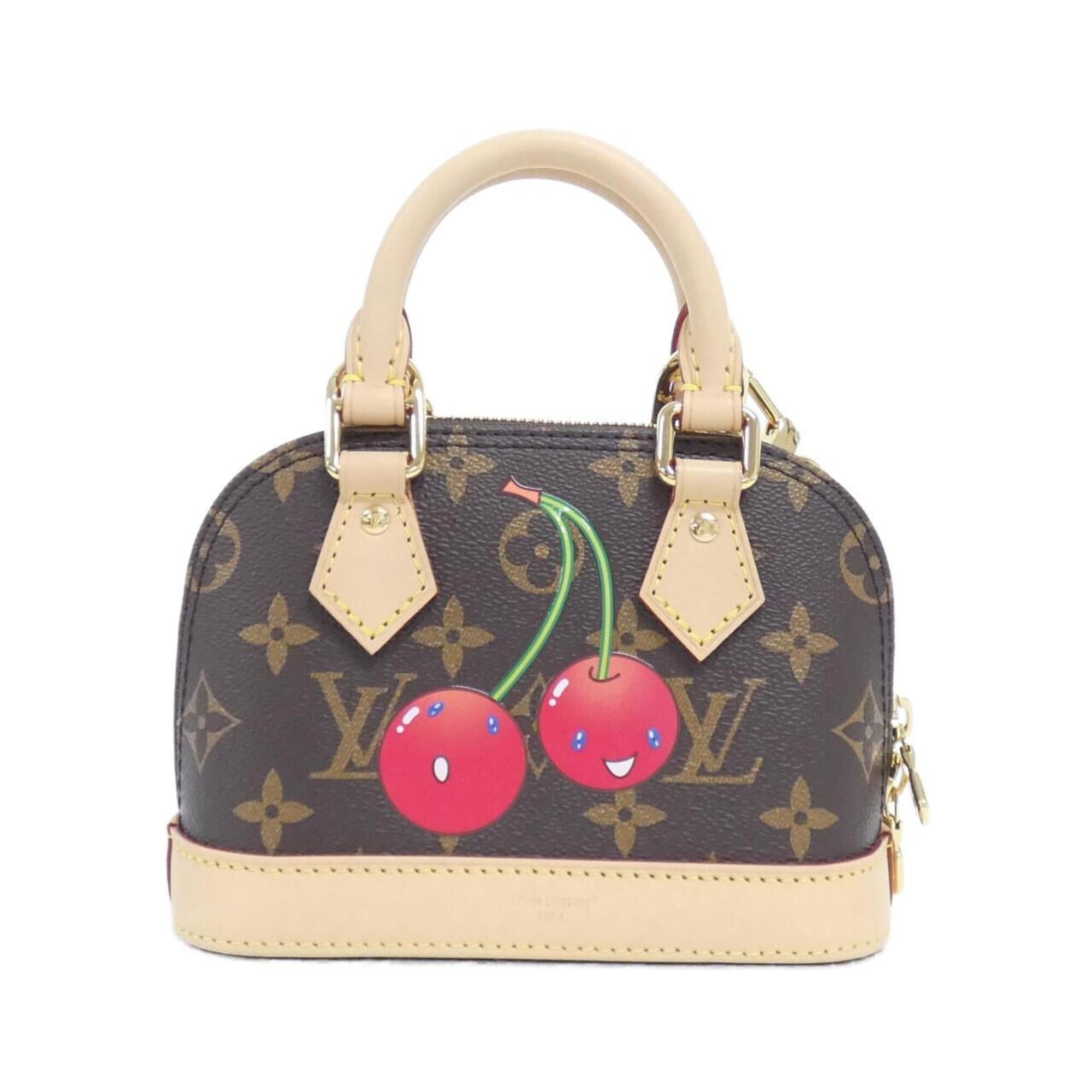 Louis Vuitton Marron Coated Canvas Handbag (Pre-Owned)
