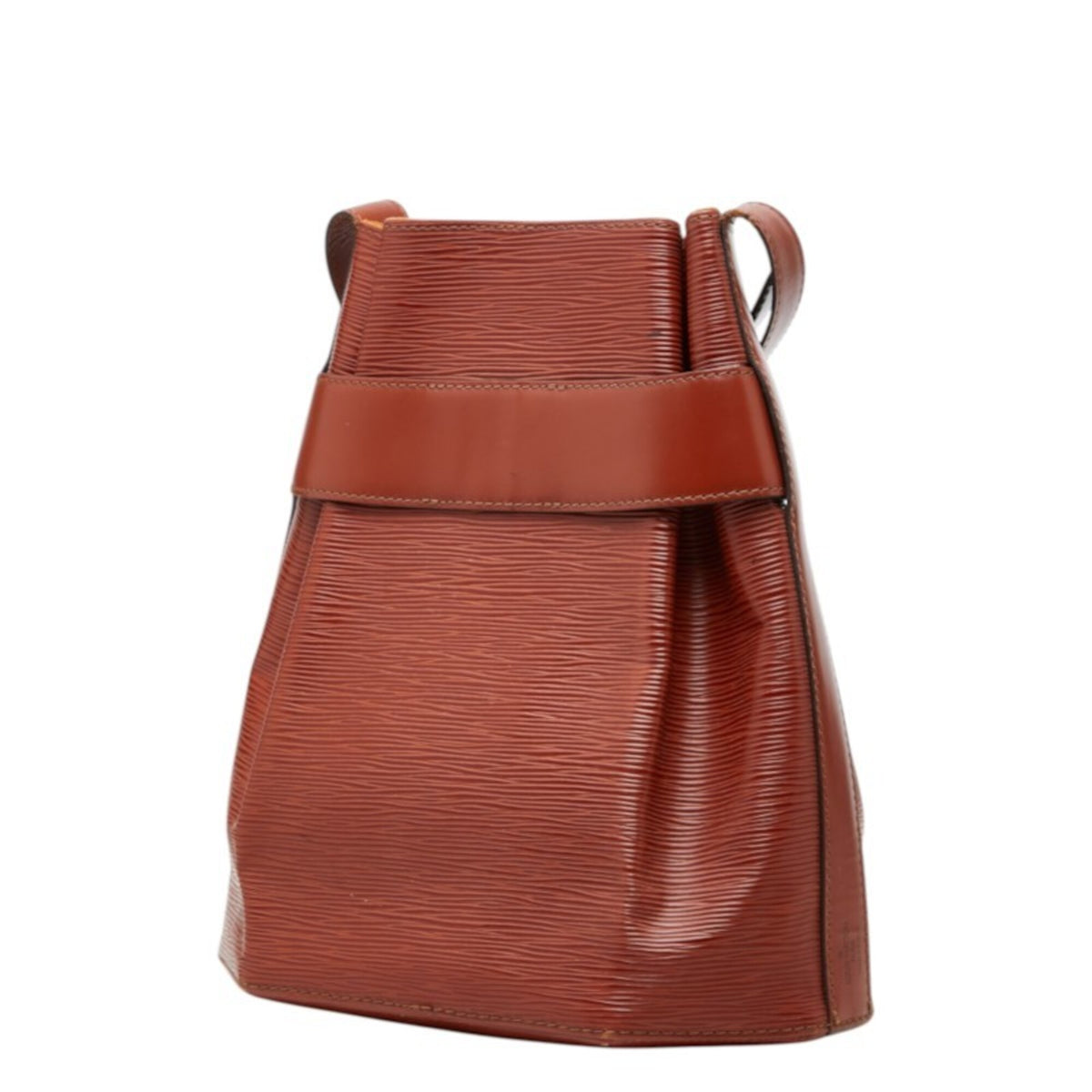 Louis Vuitton Epi Kenyan Brown Leather Shoulder Bag (Pre-Owned)