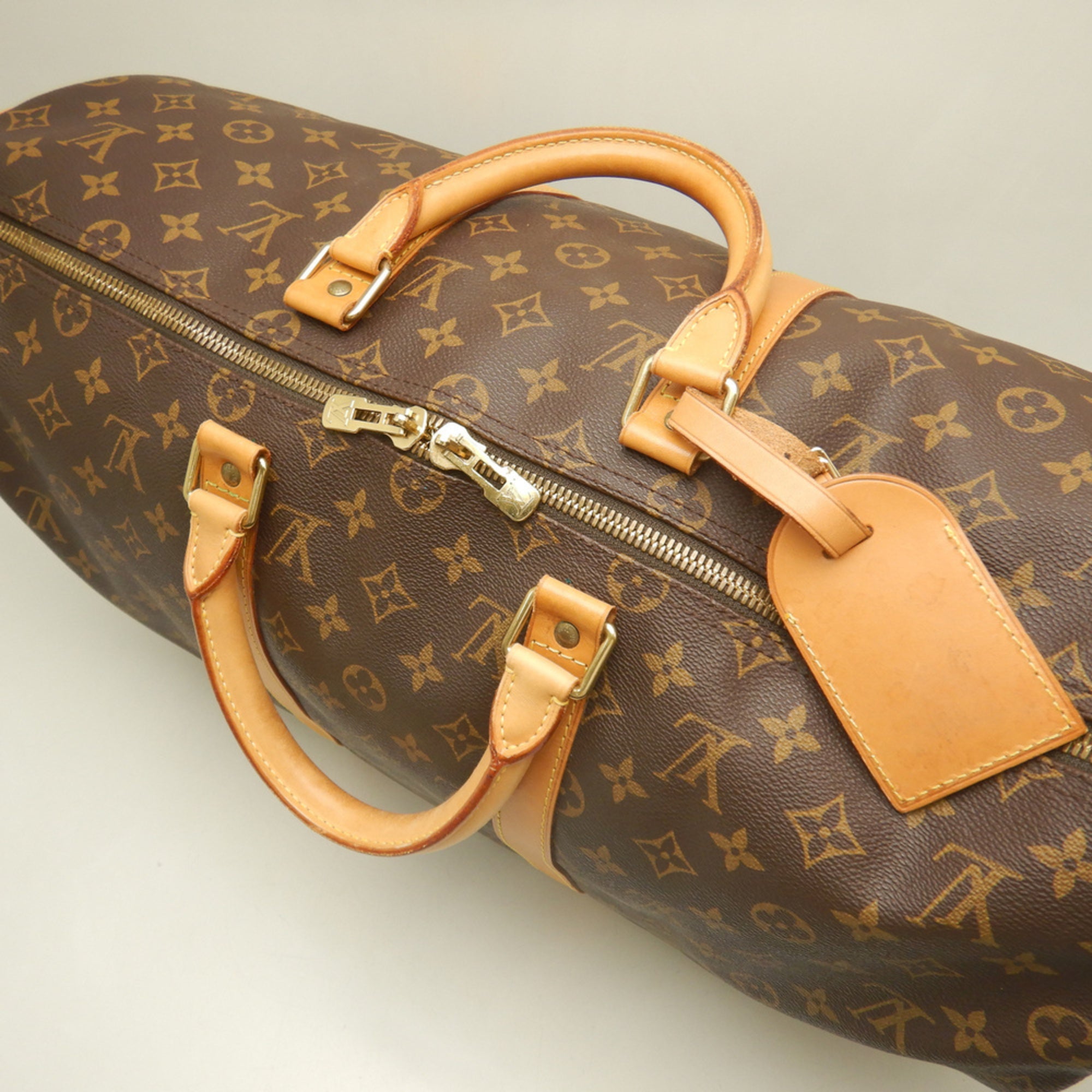 Louis Vuitton Brown Monogram Monogram Boston Bag (Pre-Owned)