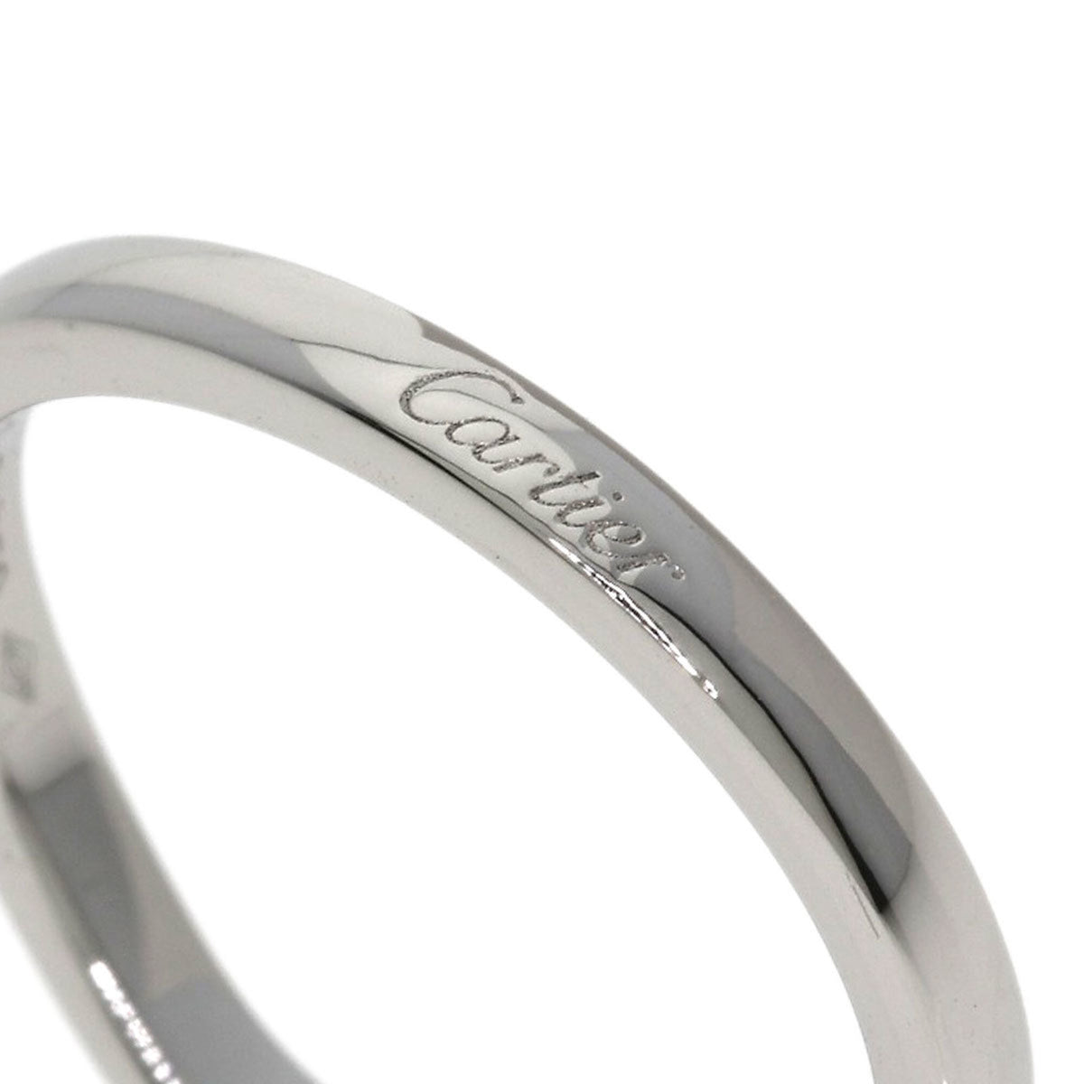 Cartier Platinum 950 Band Ring (Pre-Owned)