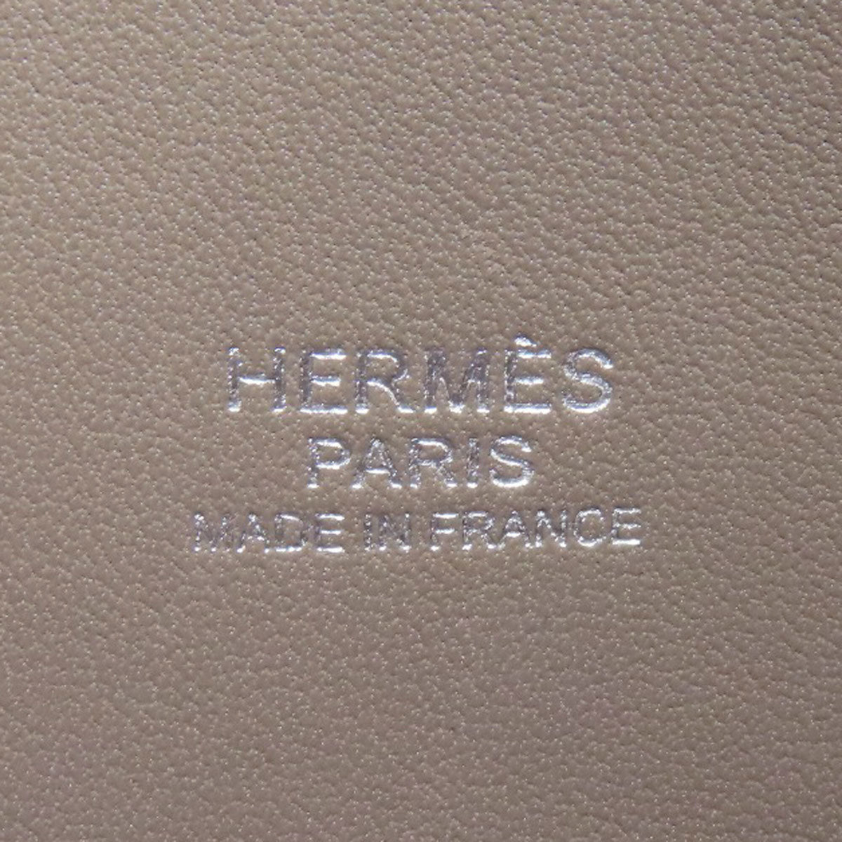 Hermes Etain Epsom Leather Handbag (Pre-Owned)