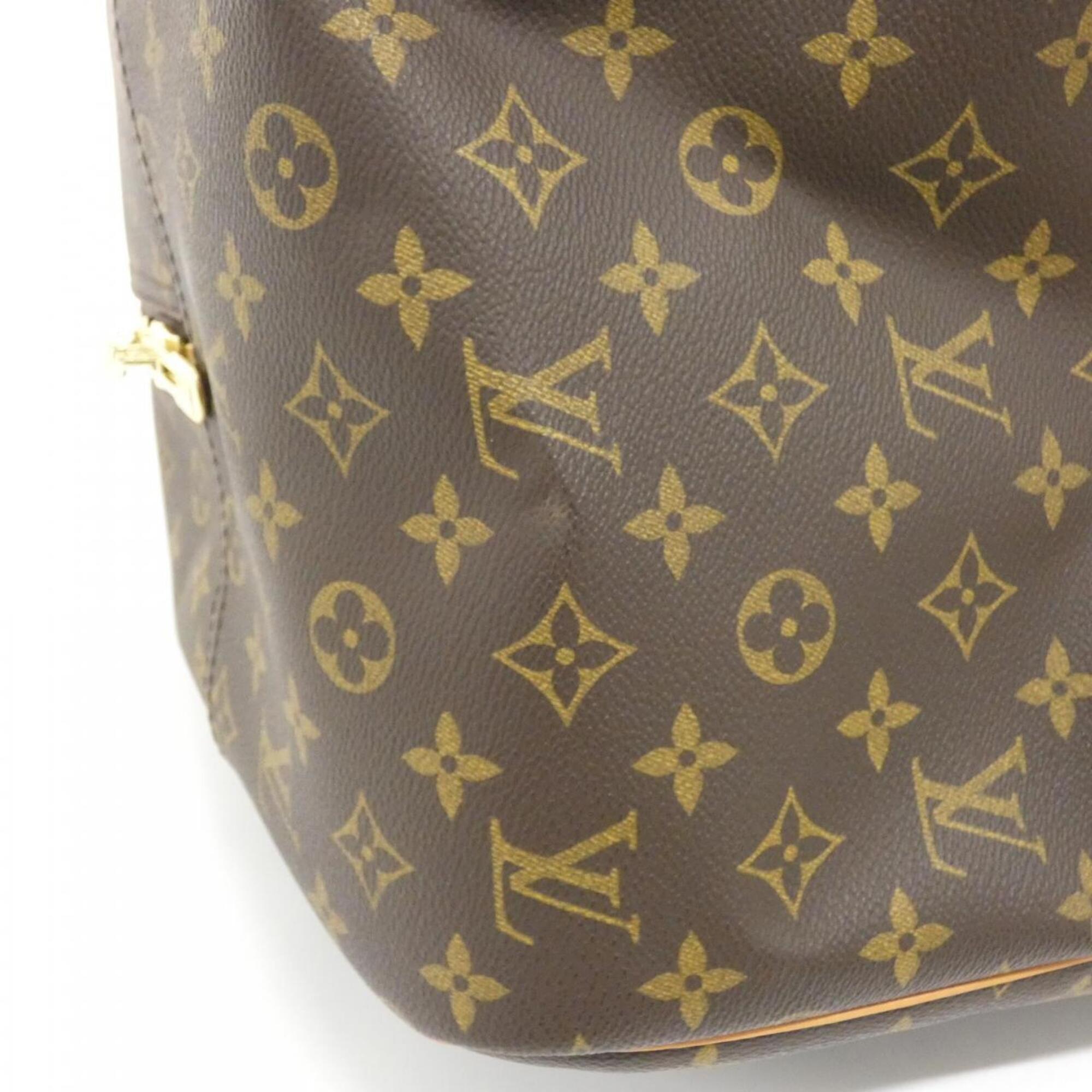 Louis Vuitton Monogram Marron Coated Canvas Handbag (Pre-Owned)