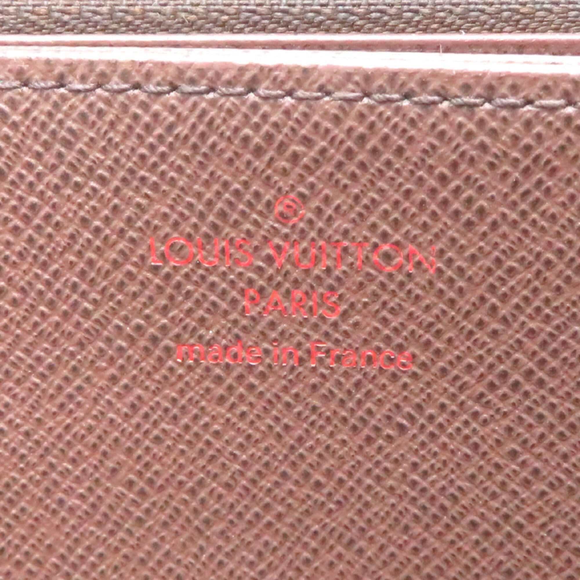 Louis Vuitton Brown Damier Canvas Long Wallet (Bi-Fold) (Pre-Owned)
