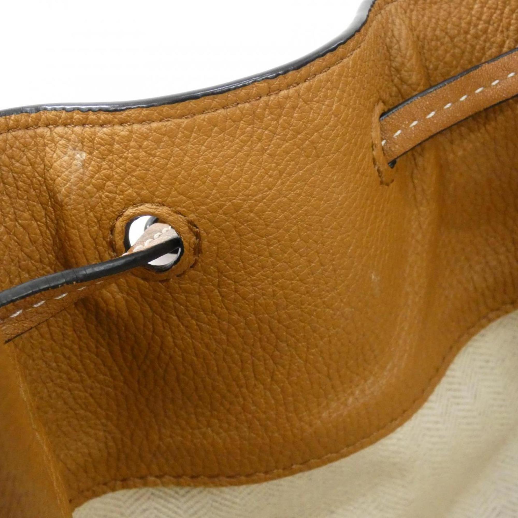 Loewe Hammock Light Camel Leather Shoulder Bag (Pre-Owned)
