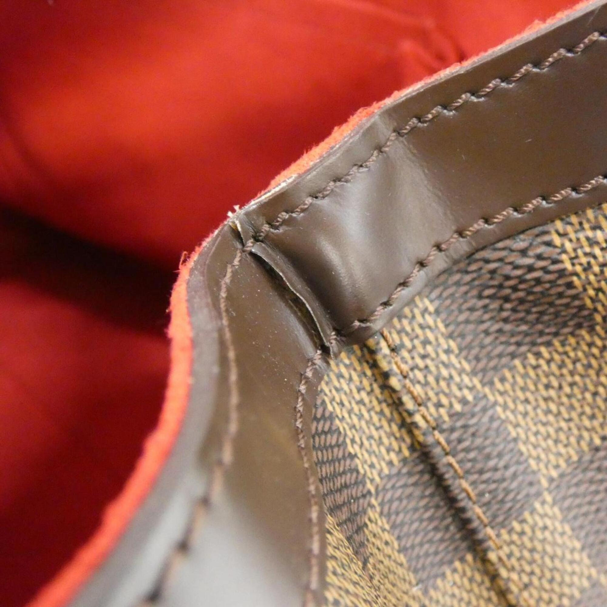 Louis Vuitton Damier Damier Canvas Ebene Damier Canvas Handbag (Pre-Owned)