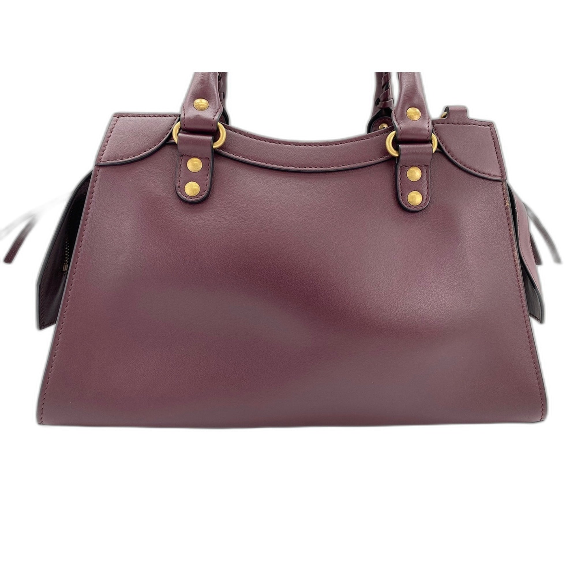 Balenciaga Wine Handbag (Pre-Owned)