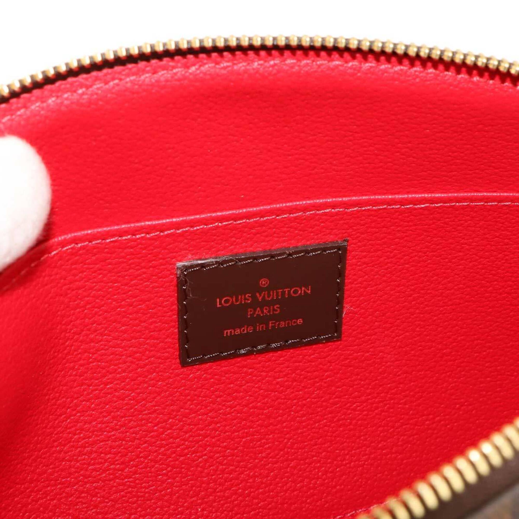 Louis Vuitton Brown Damier Canvas Ebene Damier Canvas Handbag Pochette (Pre-Owned)