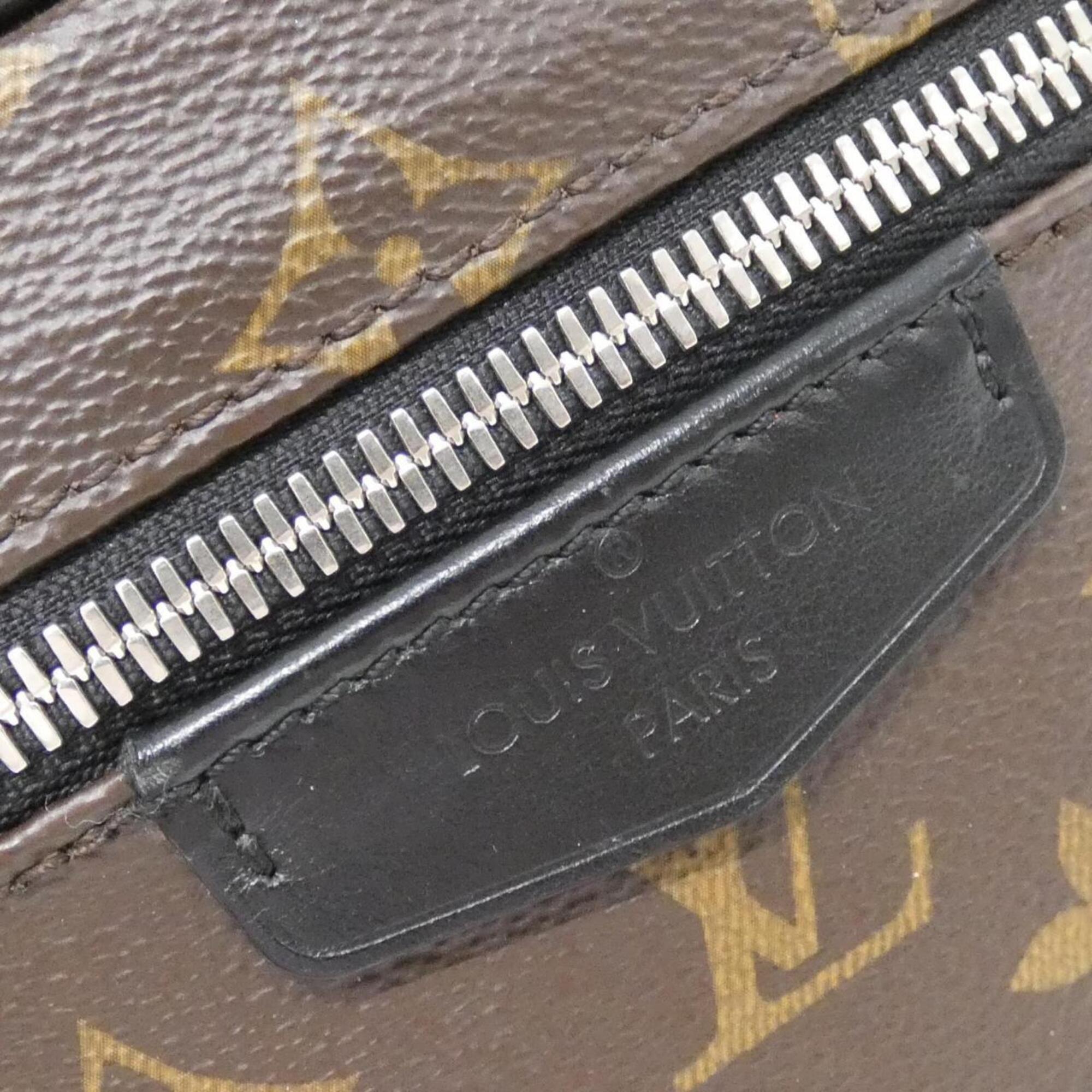 Louis Vuitton Brown Marron Coated Canvas Backpack (Pre-Owned)