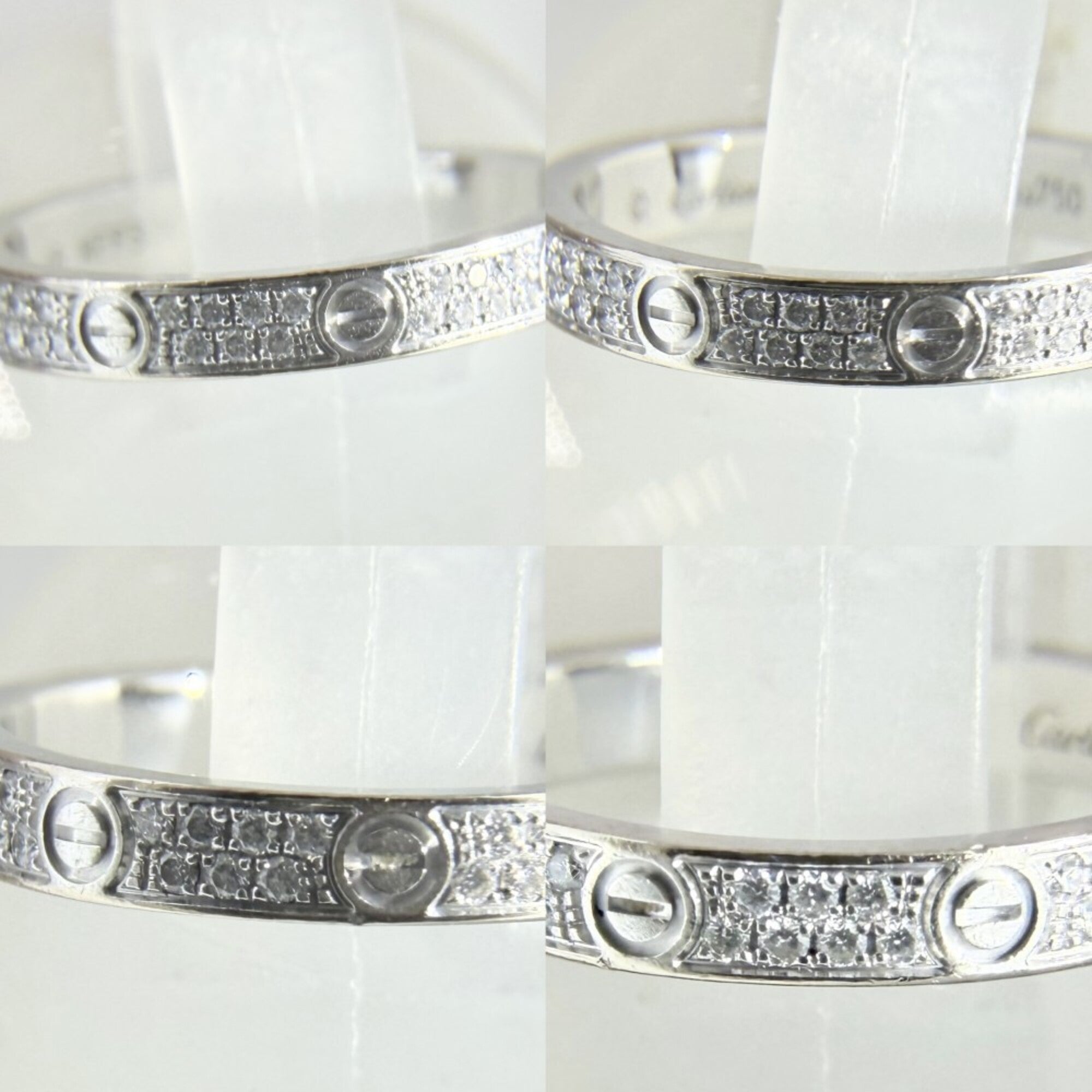 Cartier White Gold (18K) Band Ring (Pre-Owned)