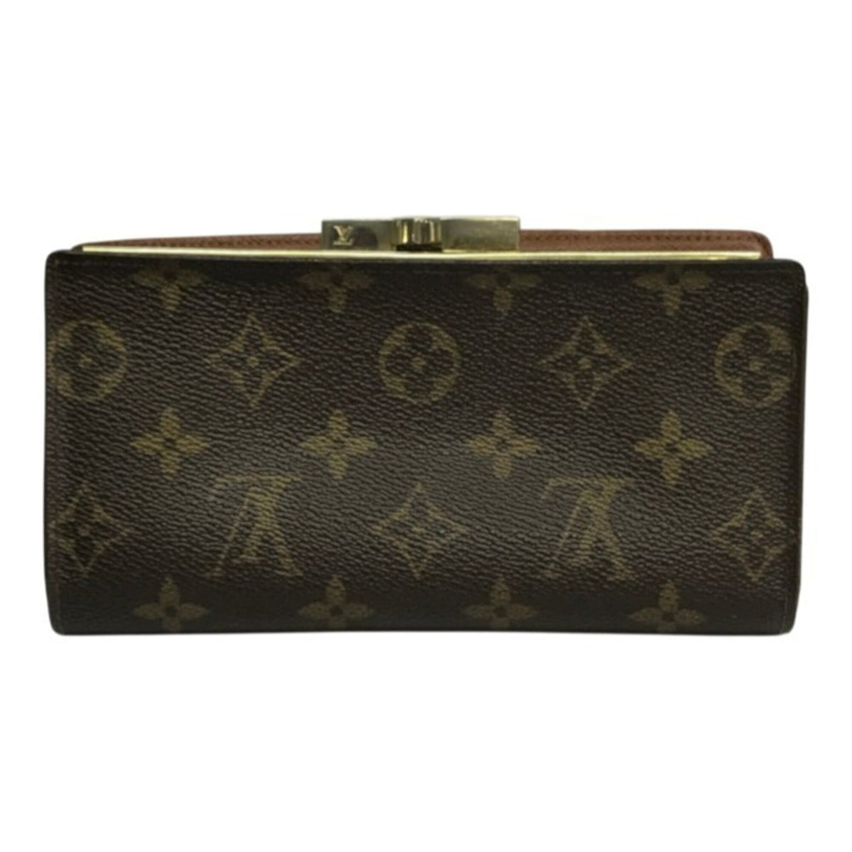 Louis Vuitton Monogram Brown Monogram Long Wallet (Bi-Fold) (Pre-Owned)