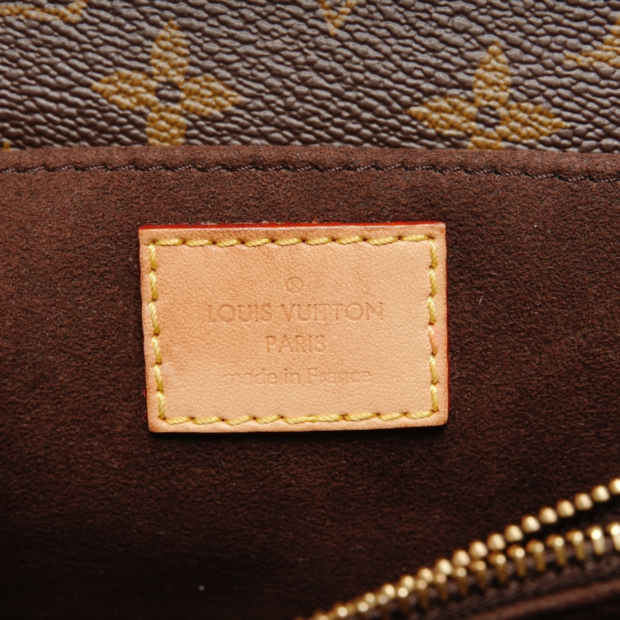Louis Vuitton Brown Monogram Pochette Shoulder Bag (Pre-Owned)