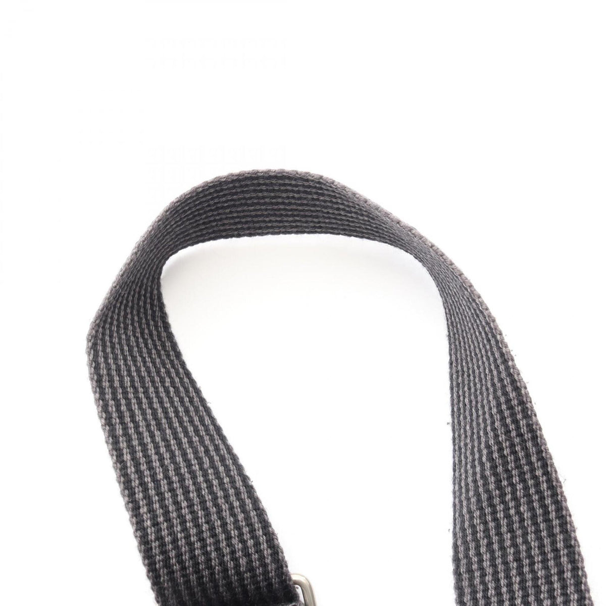 Hermes Gray Nylon Canvas Backpack (Pre-Owned)