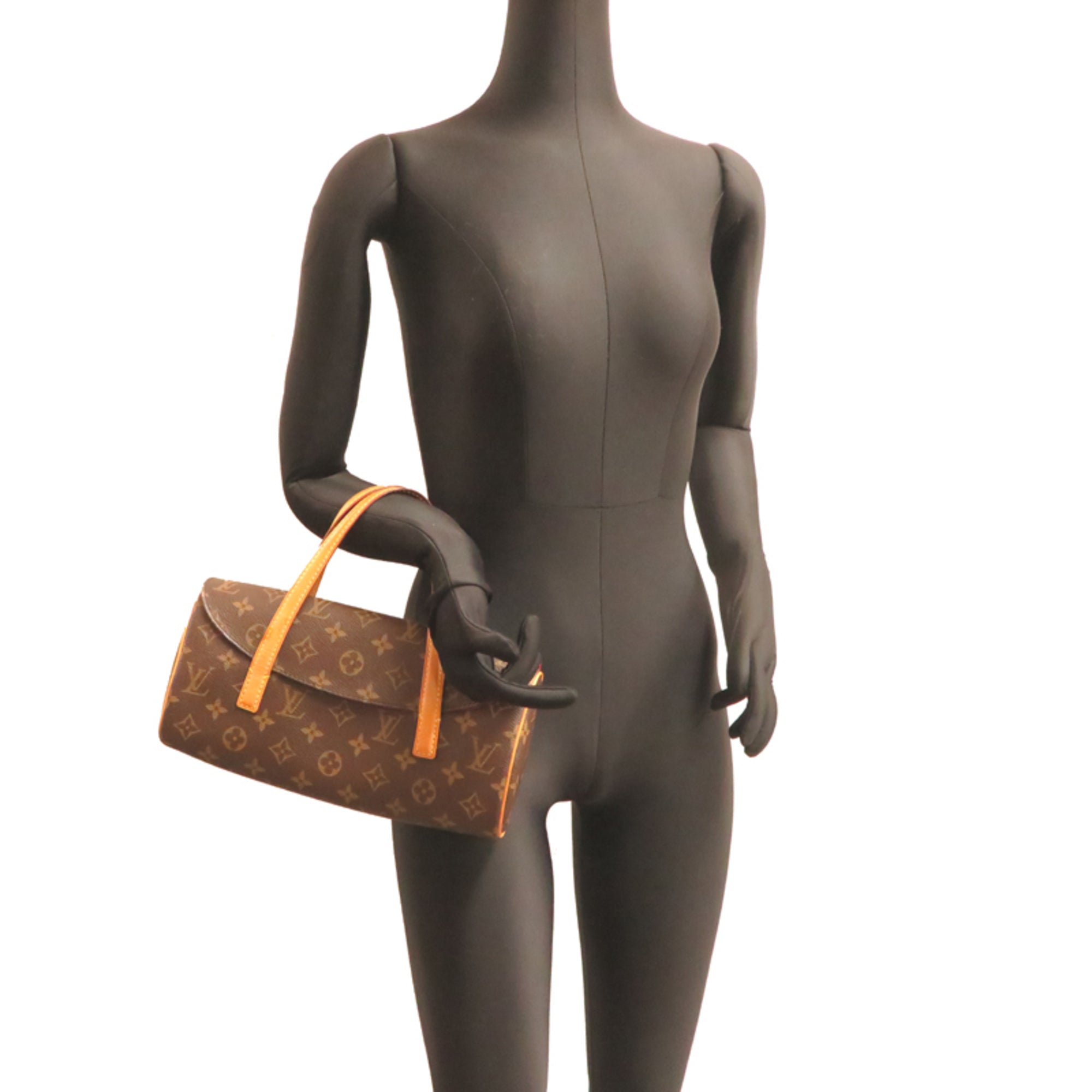 Louis Vuitton Brown Monogram Handbag (Pre-Owned)