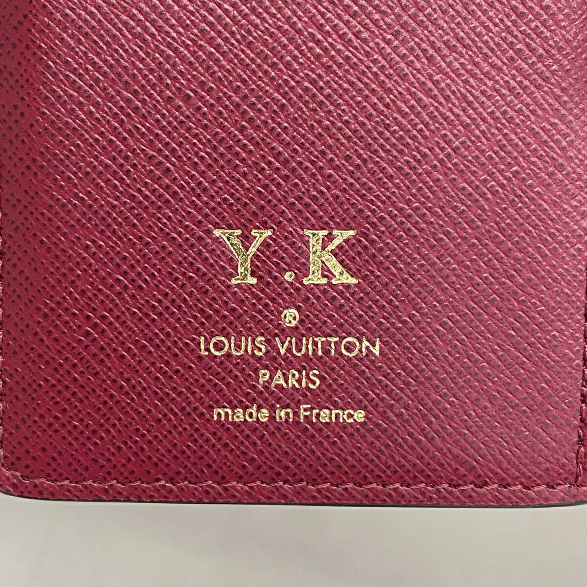 Louis Vuitton Brown Fuchsia Wallet (Bi-Fold) (Pre-Owned)