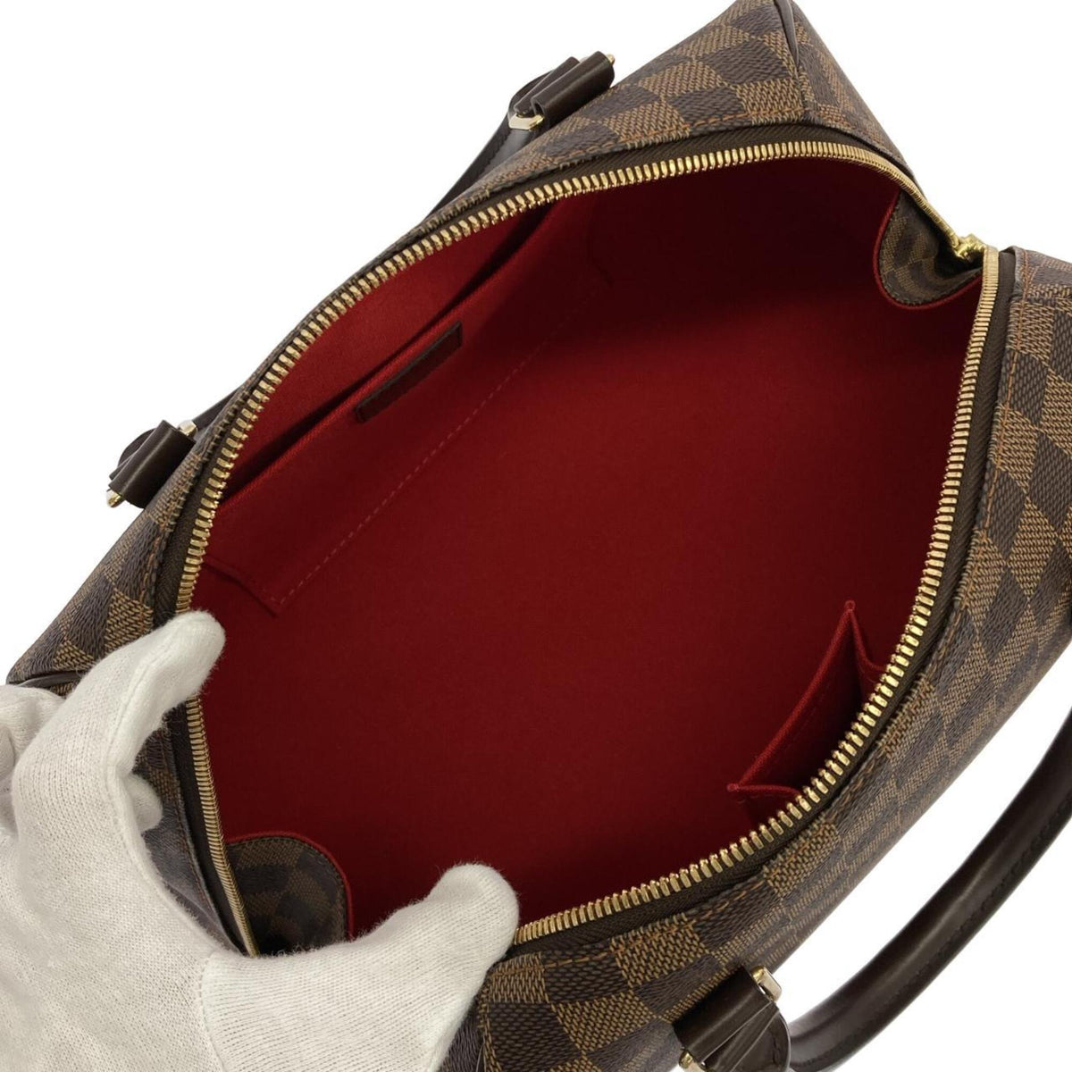 Louis Vuitton Ebene Coated Canvas Handbag (Pre-Owned)