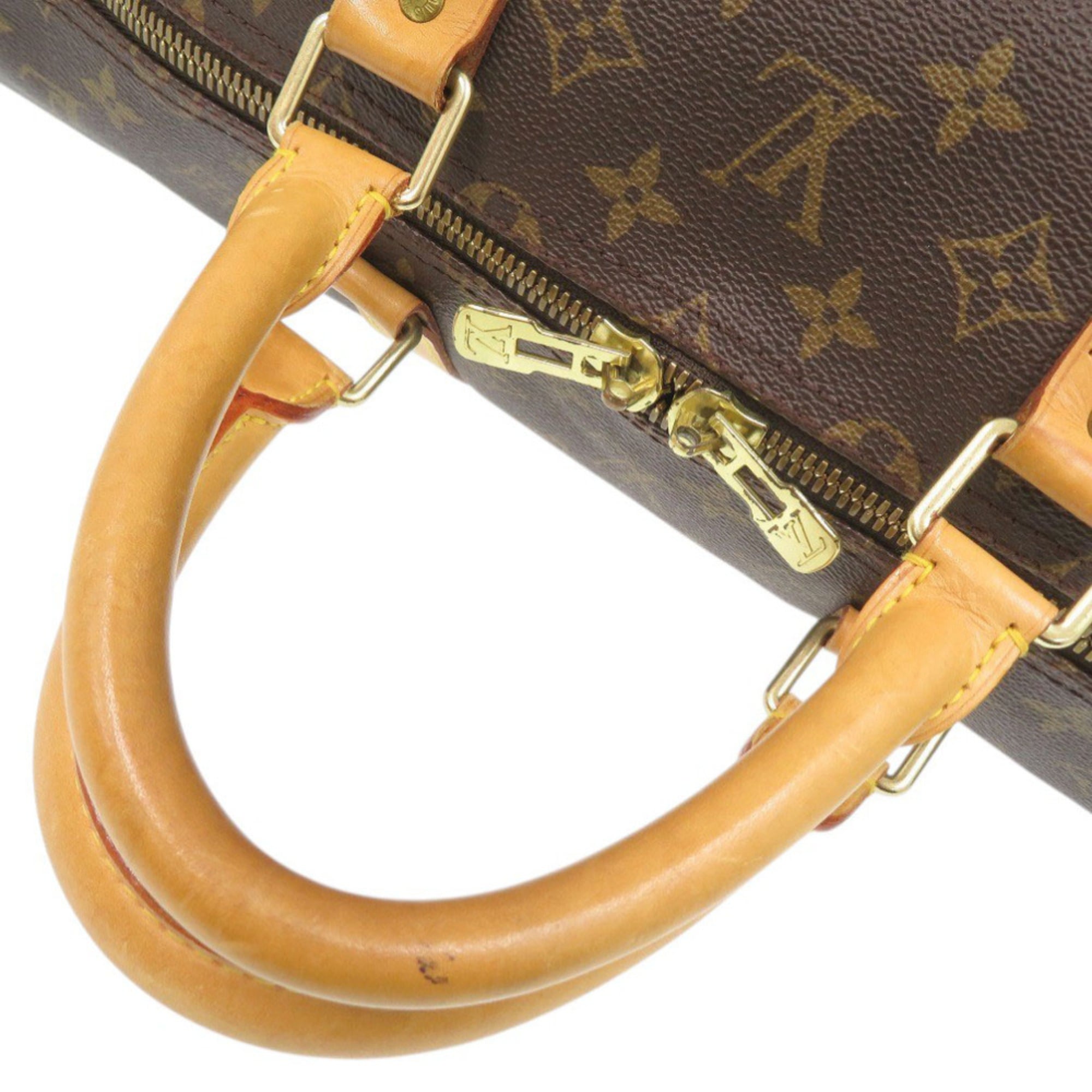 Louis Vuitton Brown Monogram Monogram Boston Bag (Pre-Owned)