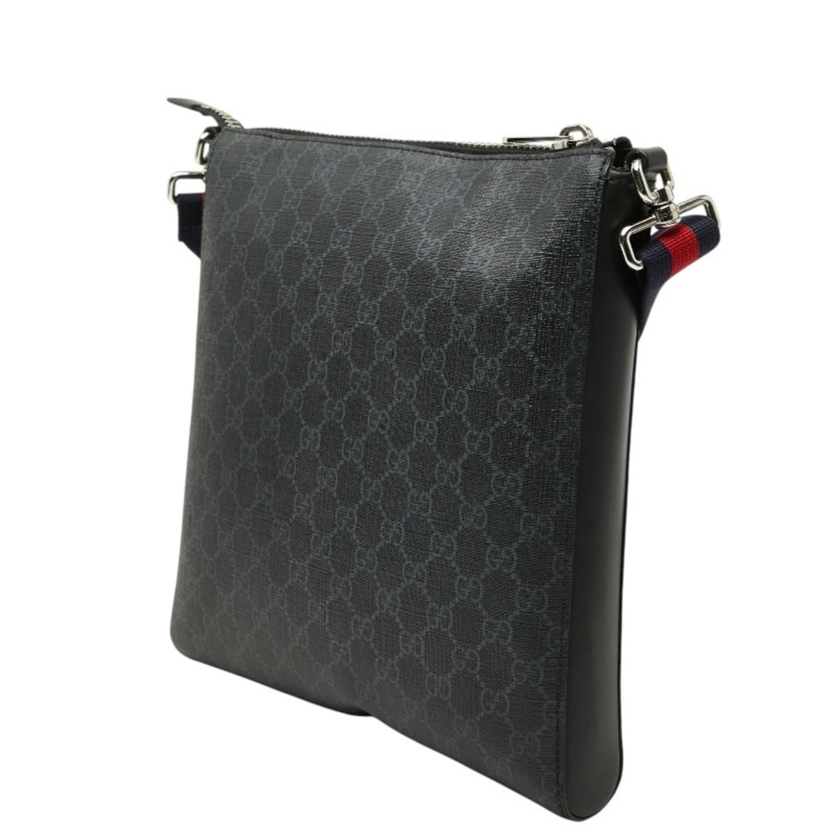 Gucci Black Gg Supreme Shoulder Bag (Pre-Owned)