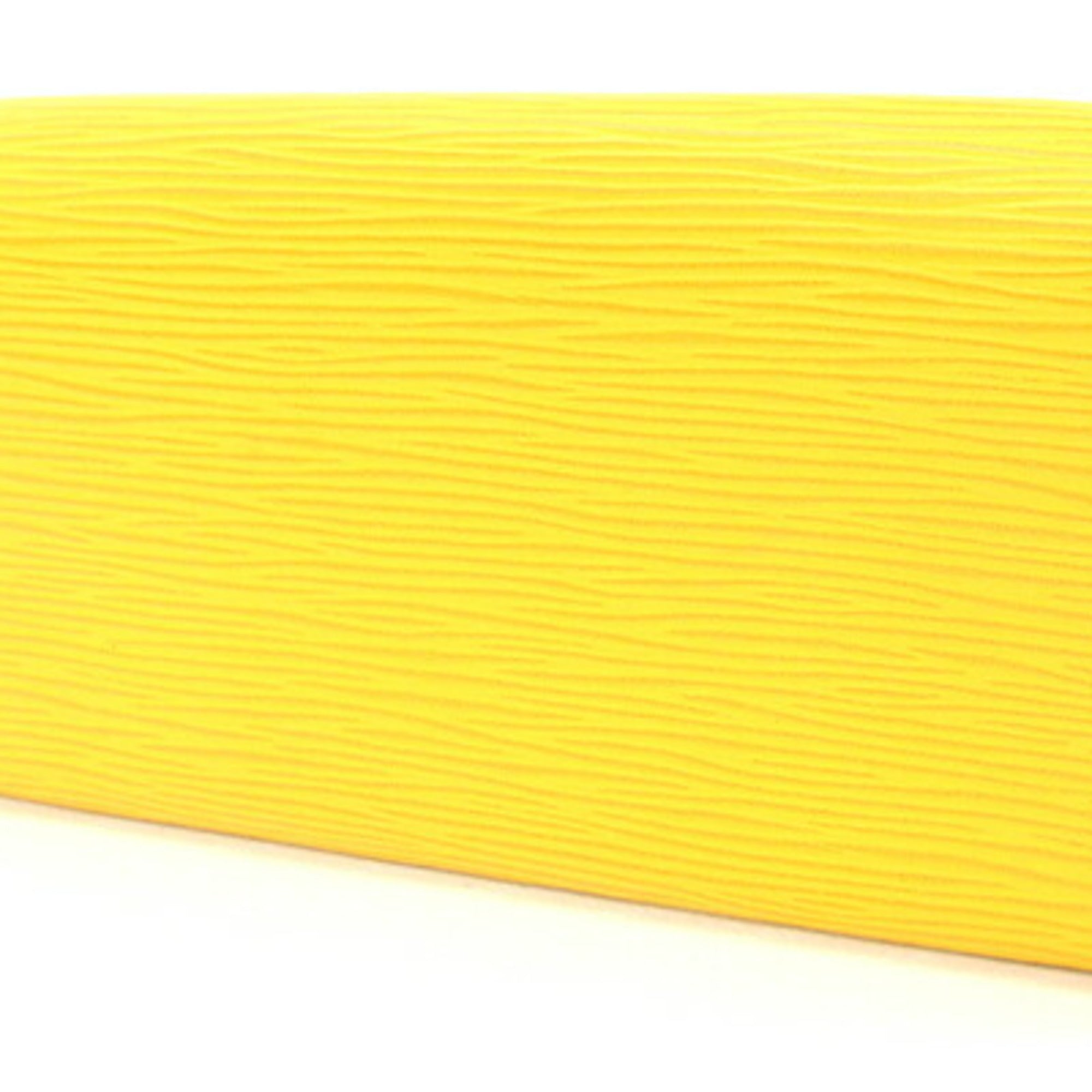 Louis Vuitton Epi Mimosa Yellow Epi Leather Long Wallet (Bi-Fold) (Pre-Owned)